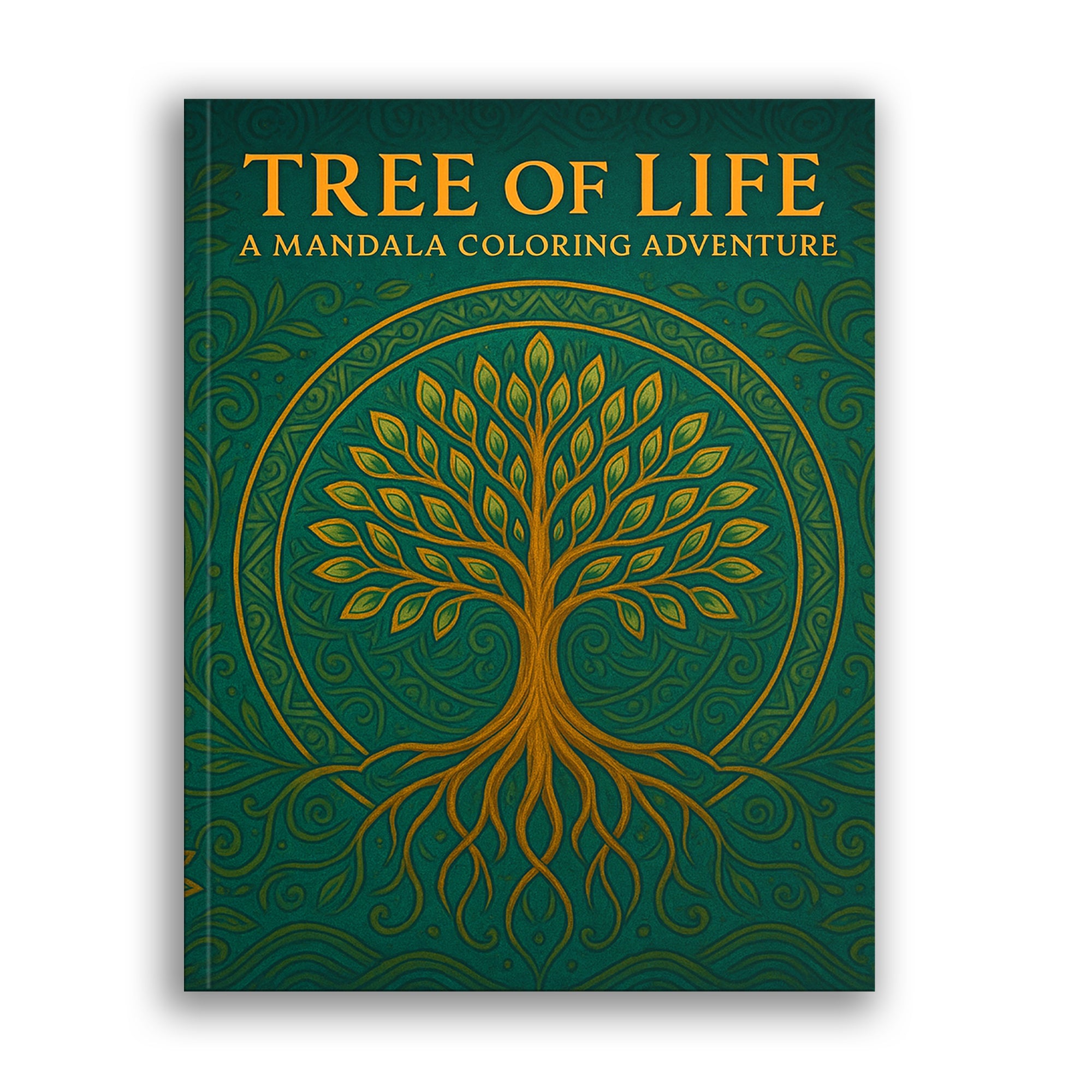Tree of Life Mandala Coloring Book – Inspirational Nature Designs to Calm Your Mind