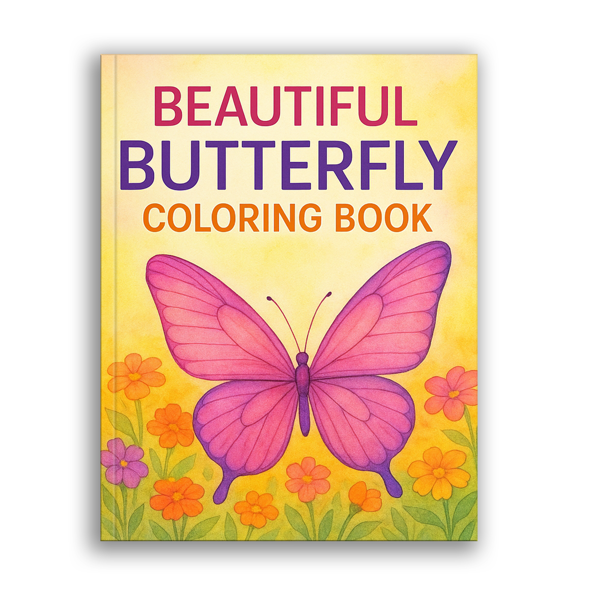 Beautiful Butterfly Coloring Book – Perfect Gift for Butterfly Lovers