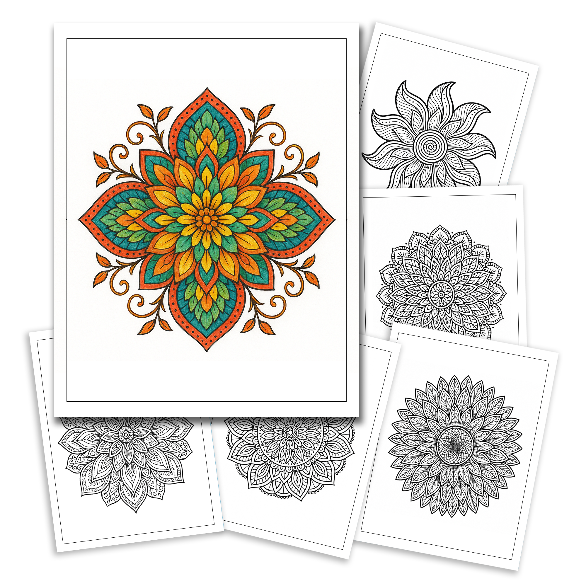 Mandala Coloring Book – Intricate Designs to Color and Relax