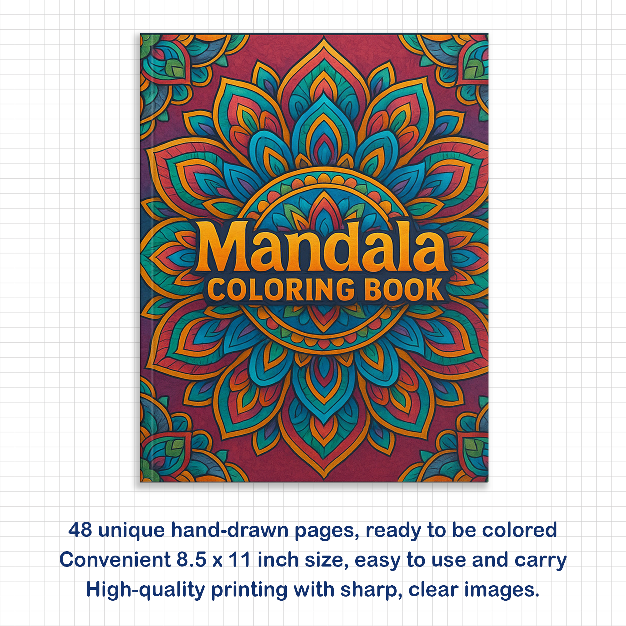 Mandala Coloring Book - Relaxing and Intricate Designs to Color