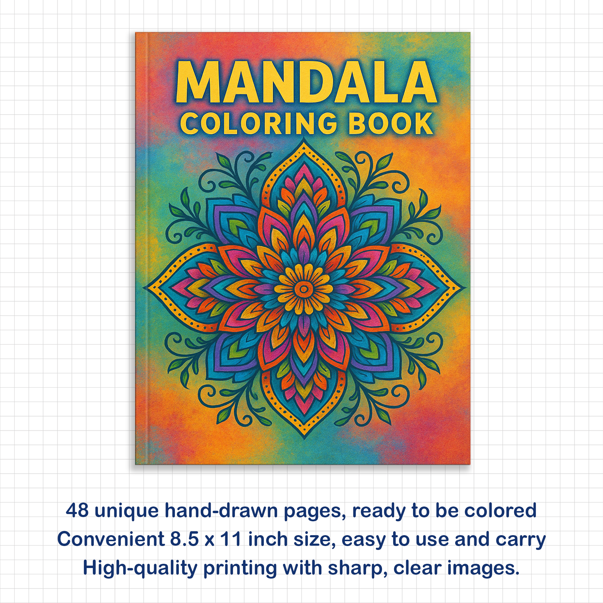 Mandala Coloring Book – Intricate Designs to Color and Relax