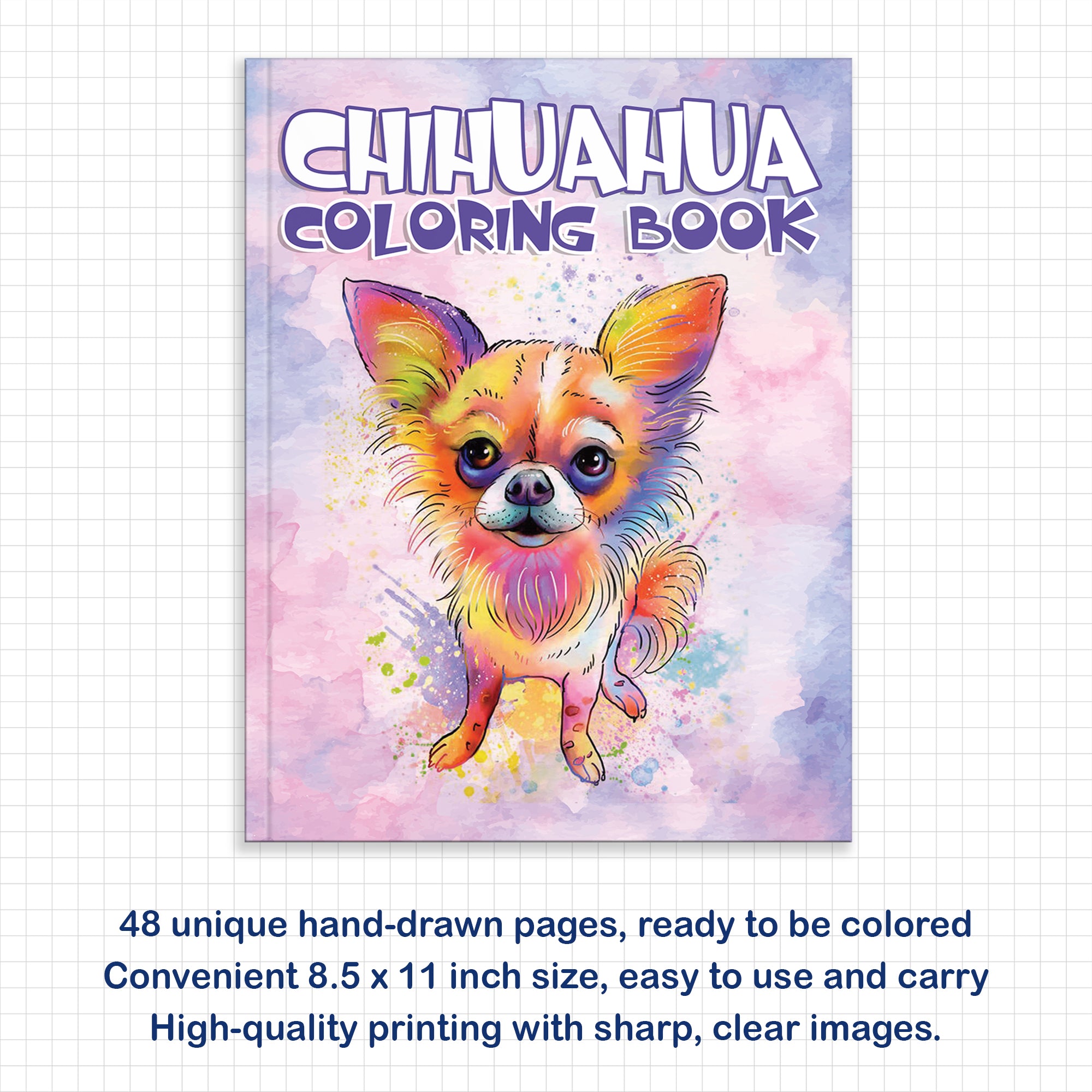 Chihuahua Love – Relaxing Coloring Book for Dog Fans of All Ages