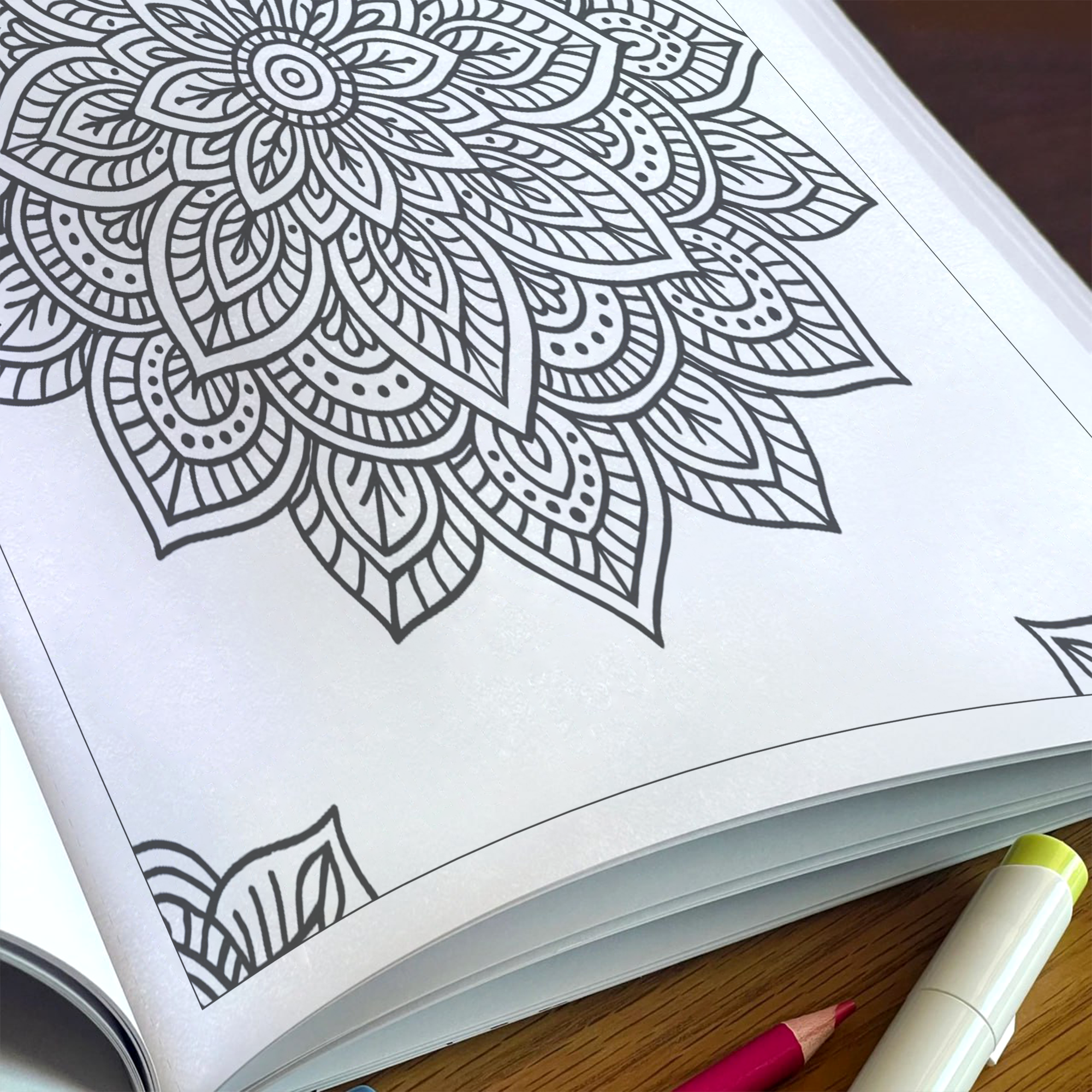 Mandala Coloring Book - Relaxing and Intricate Designs to Color