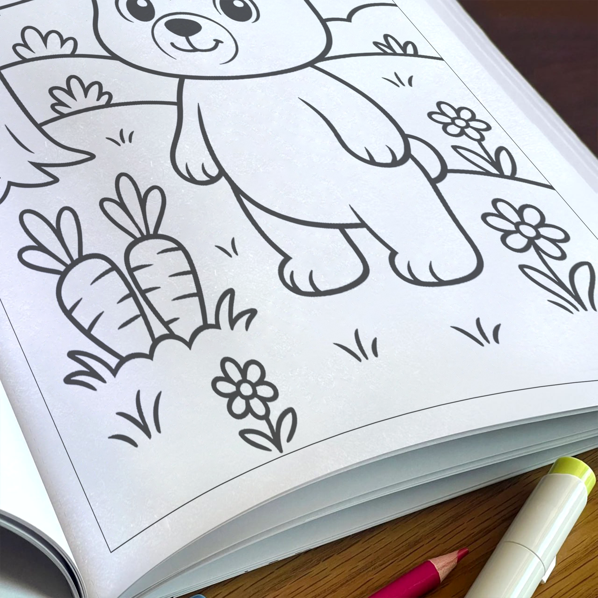 Animal Coloring Book - Relaxing and Joyful Animal Scenes to Color