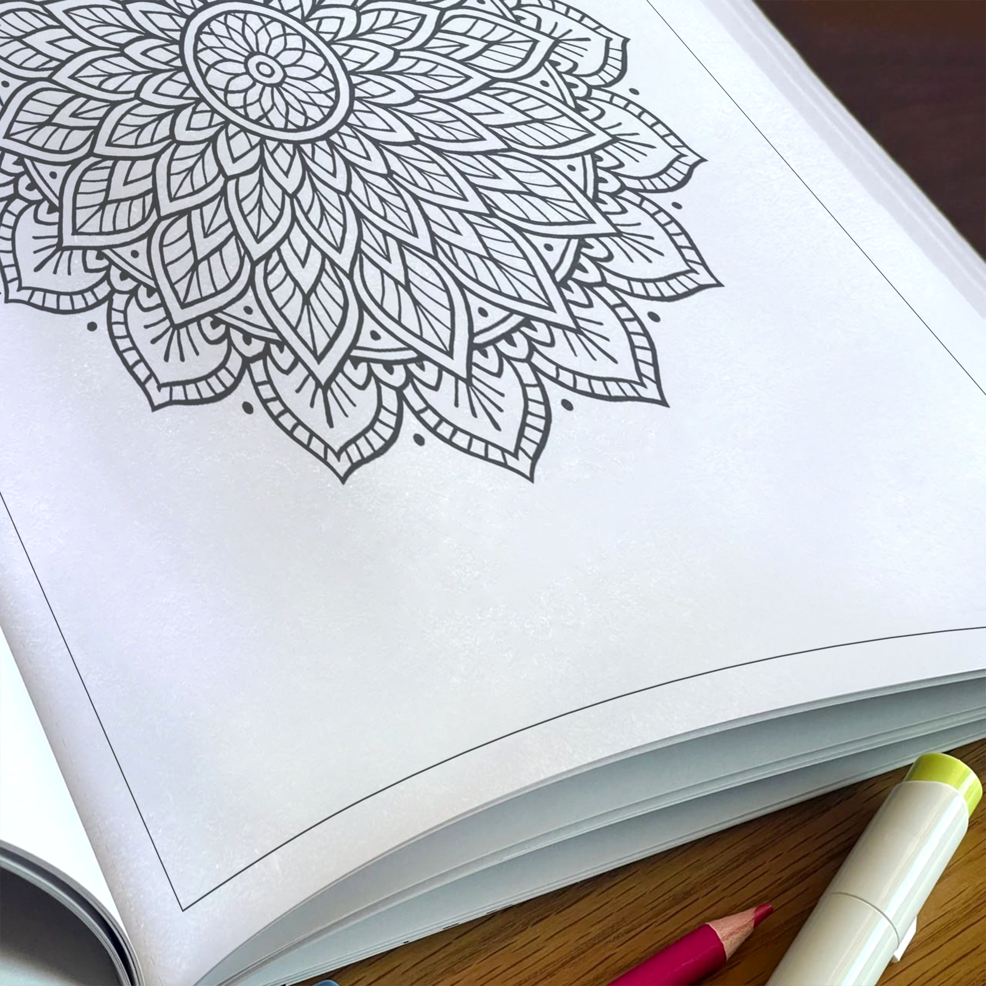 Mandala Coloring Book – Intricate Designs to Color and Relax