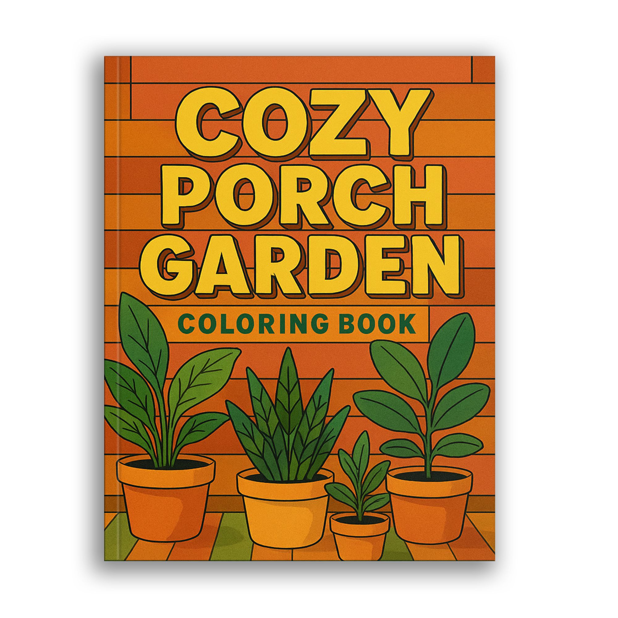Cozy Porch Garden Coloring Pages for Kids – 48 Fun and Easy Nature Scenes