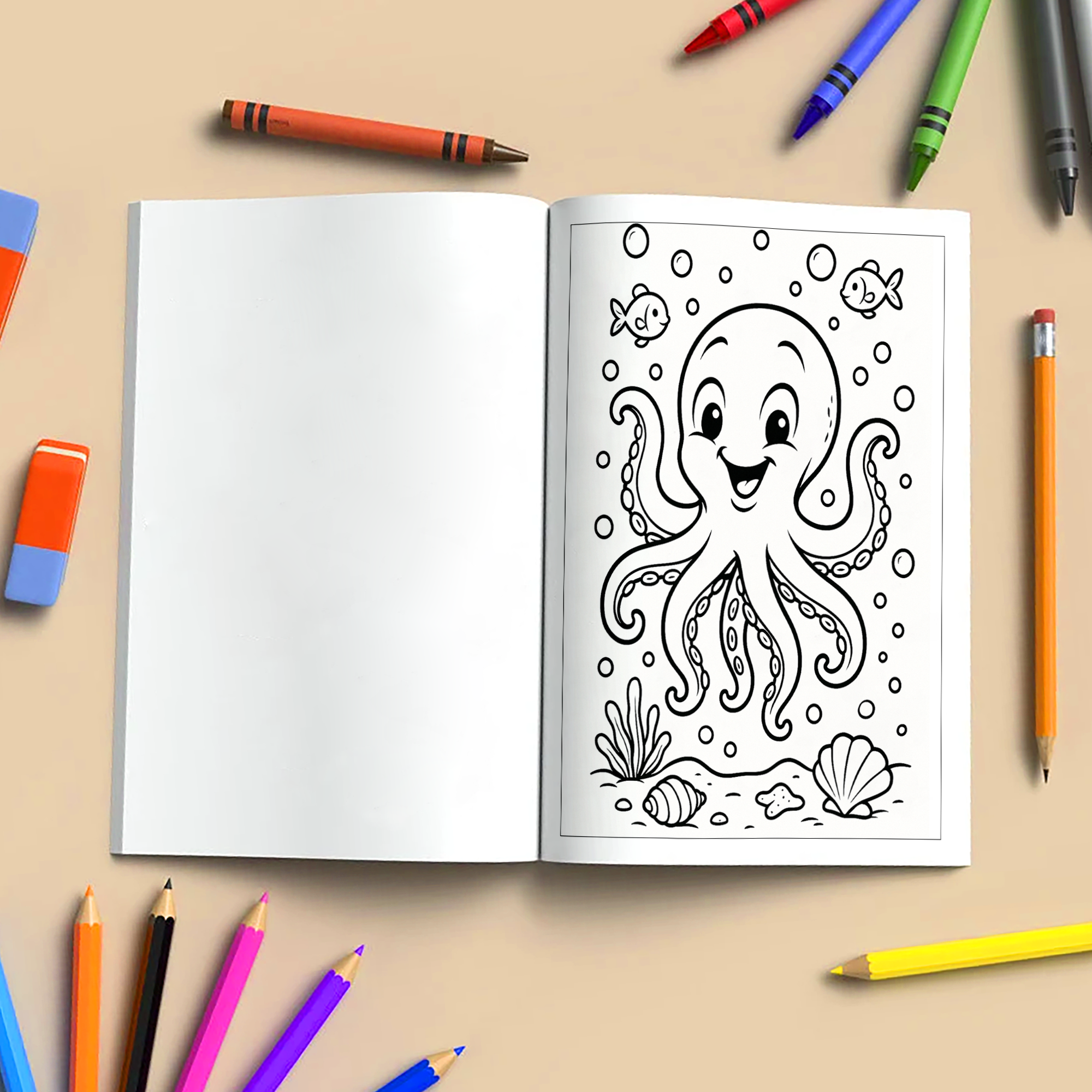 Funny Animal Coloring Pages for Kids – 48 Goofy & Cute Designs