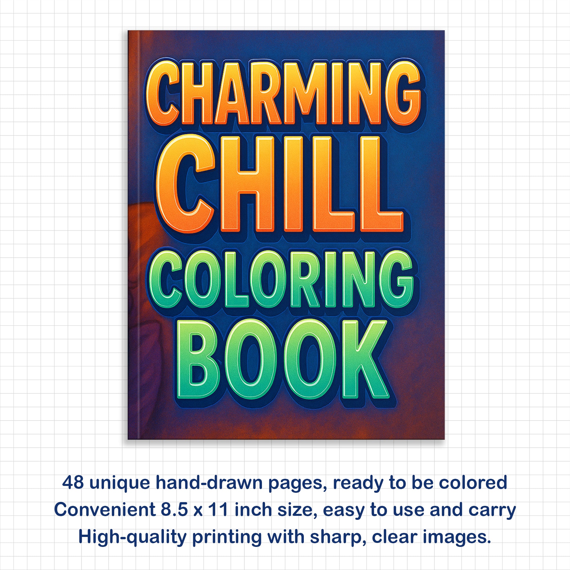 Charming Chill Coloring Pages – 48 Cozy Fashion-Inspired Designs for Adults