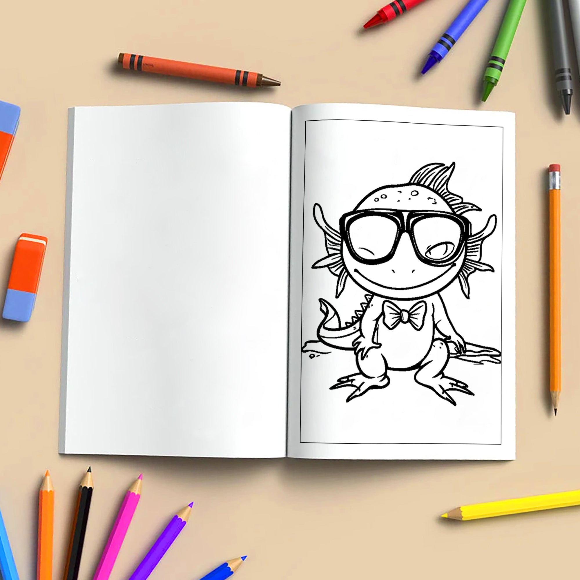 Hawaiian Reef Friends Coloring Pages – 48 Underwater Animal Designs for Kids