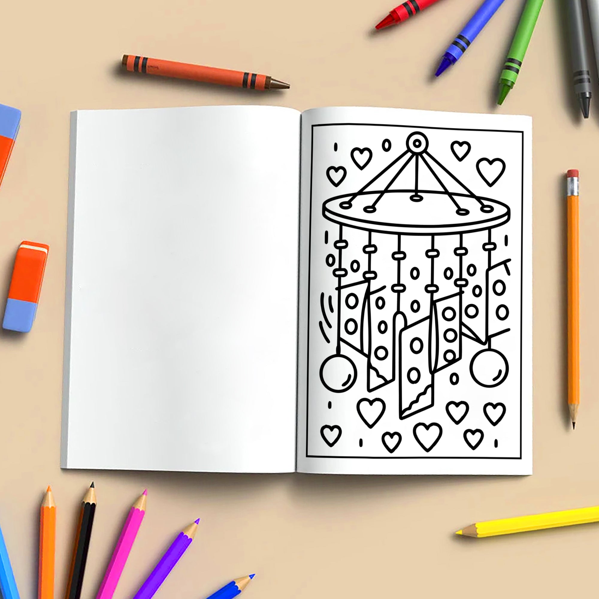 Aloha Vibes Hawaii Coloring Pages – 48 Fun Beach & Island Scenes for Kids