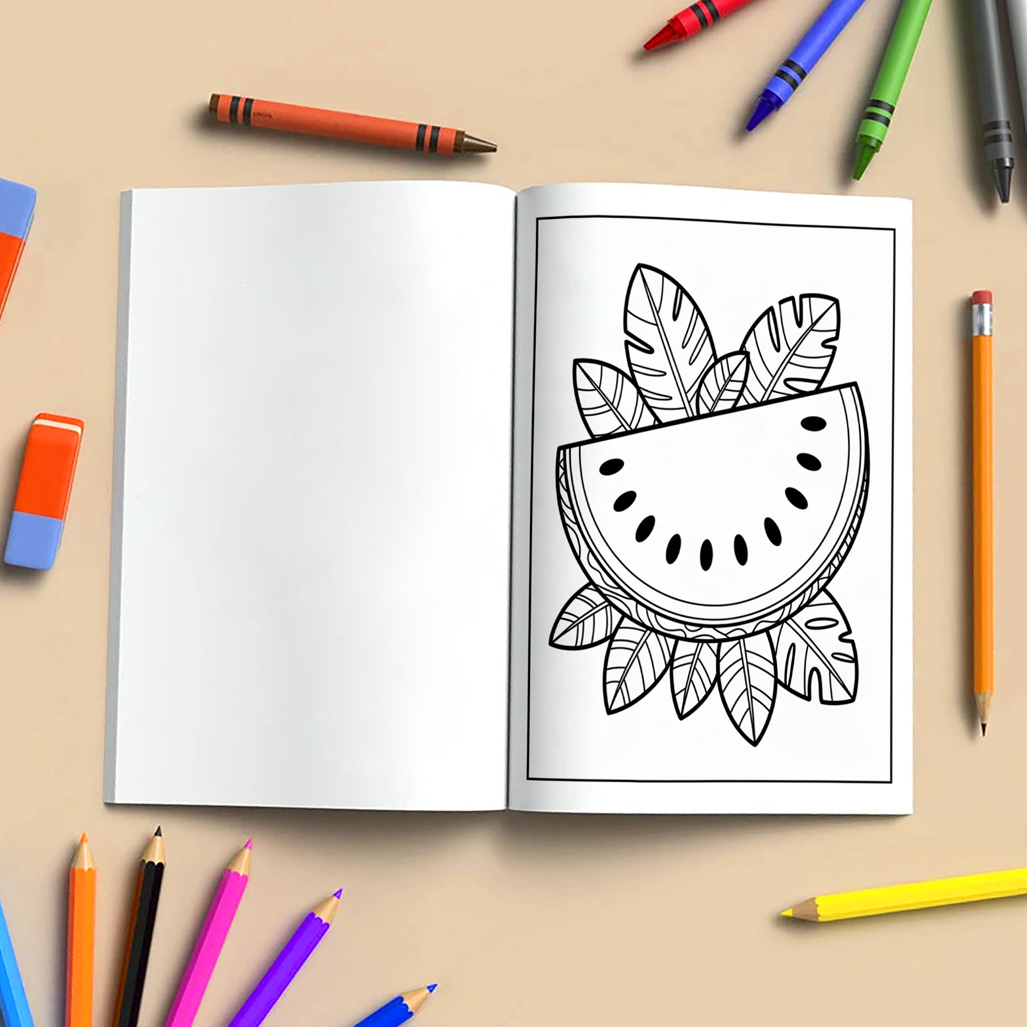 Aloha Vibes Hawaii Coloring Pages – 48 Fun Tropical Scenes for Kids