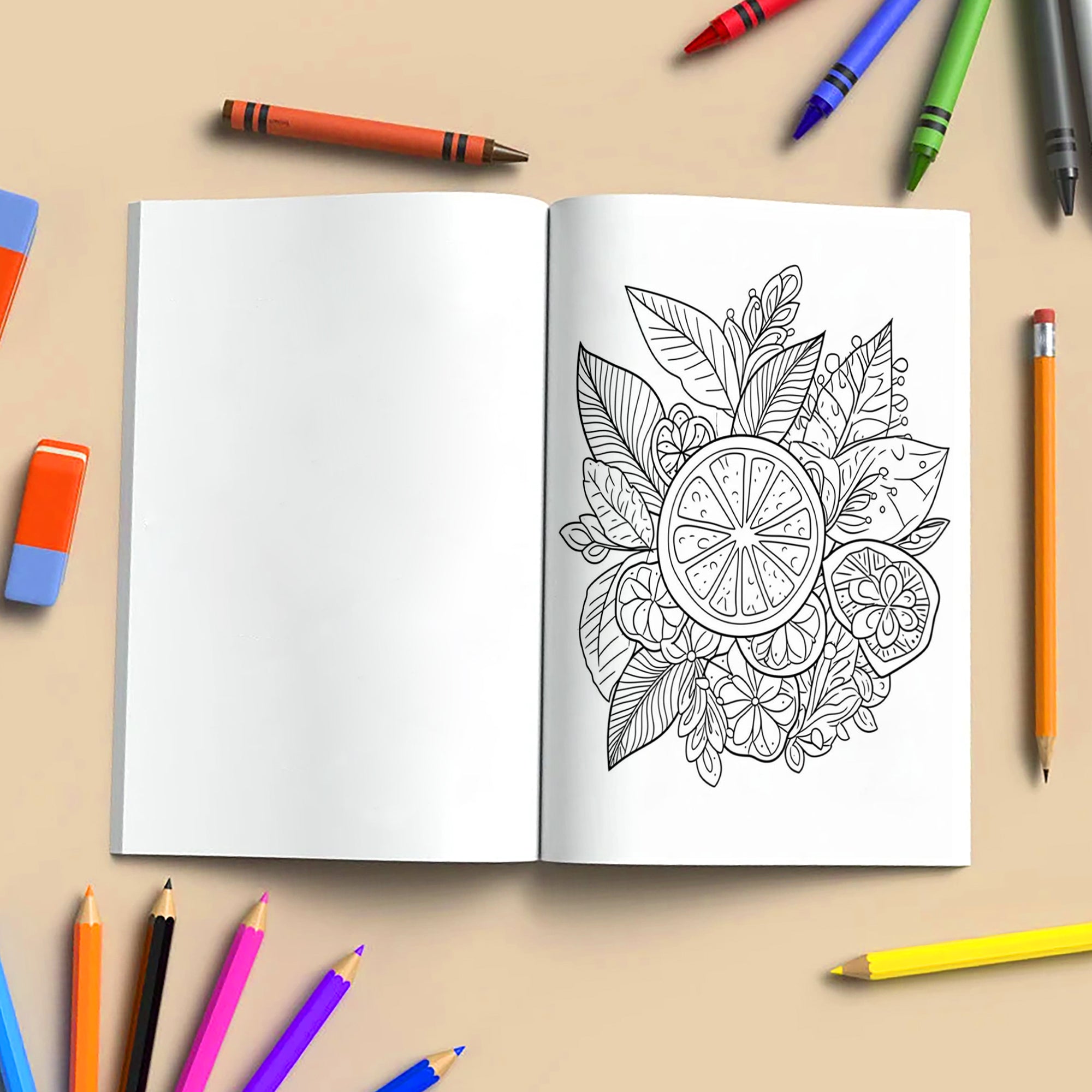 Sunshine Mandalas Coloring Pages – 48 Pages – Radiant Patterns, Relaxing Summer Vibes, Bold Designs – For Adults