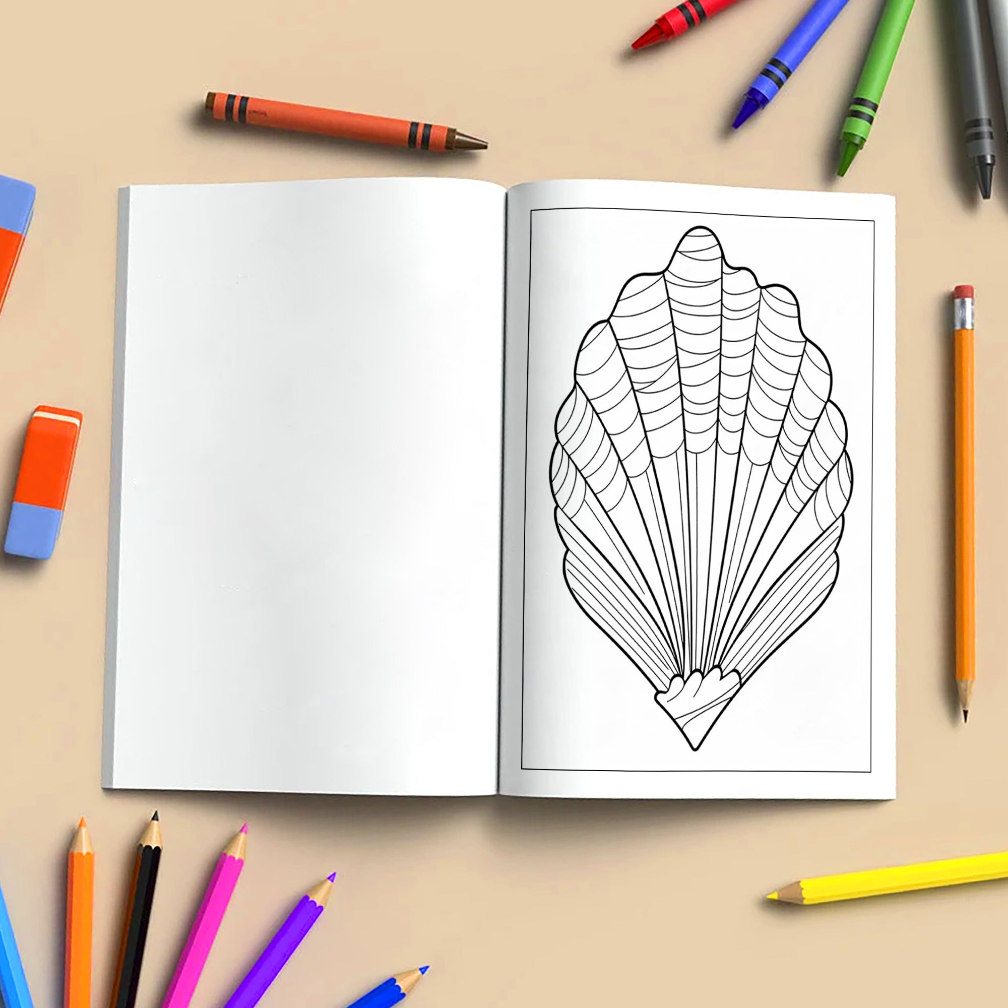 Island Fun – Hawaii Coloring Pages – 48 Tropical Summer Scenes for Kids