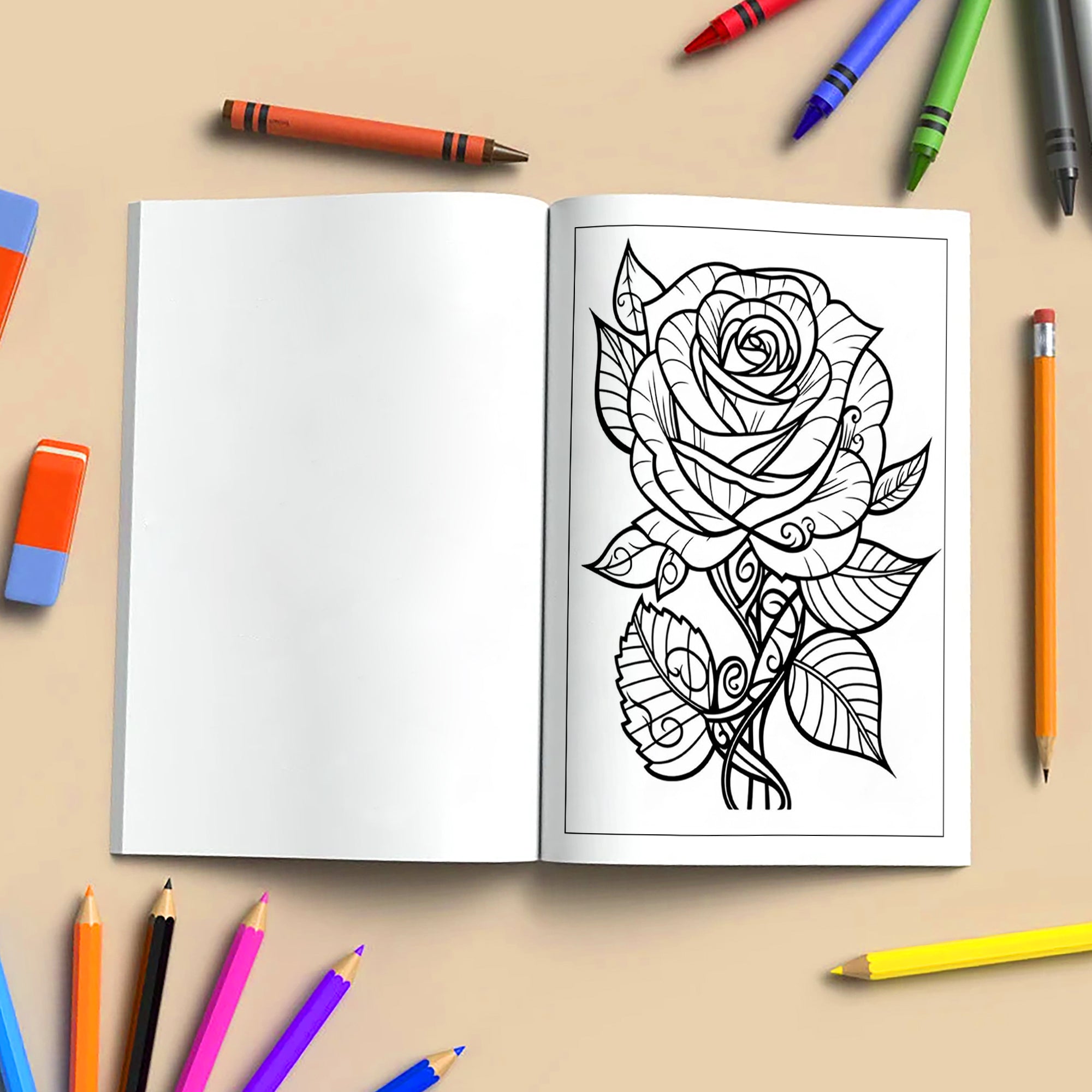 Floral Whimsy Mandala Coloring Pages – 48 Intricate Designs for Adults