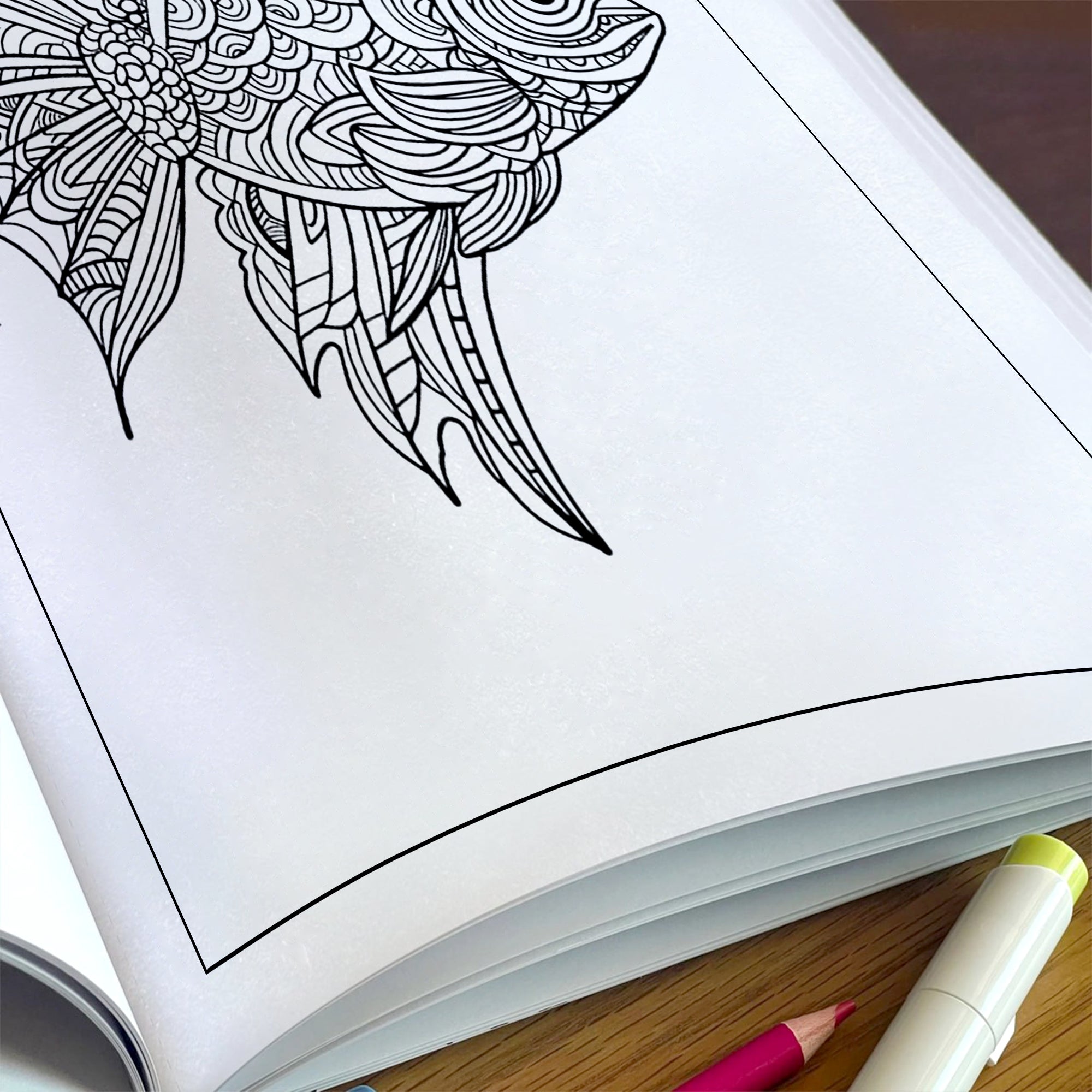 Mystic Fish Mandala Coloring Pages – 48 Ocean-Inspired Designs for Adults