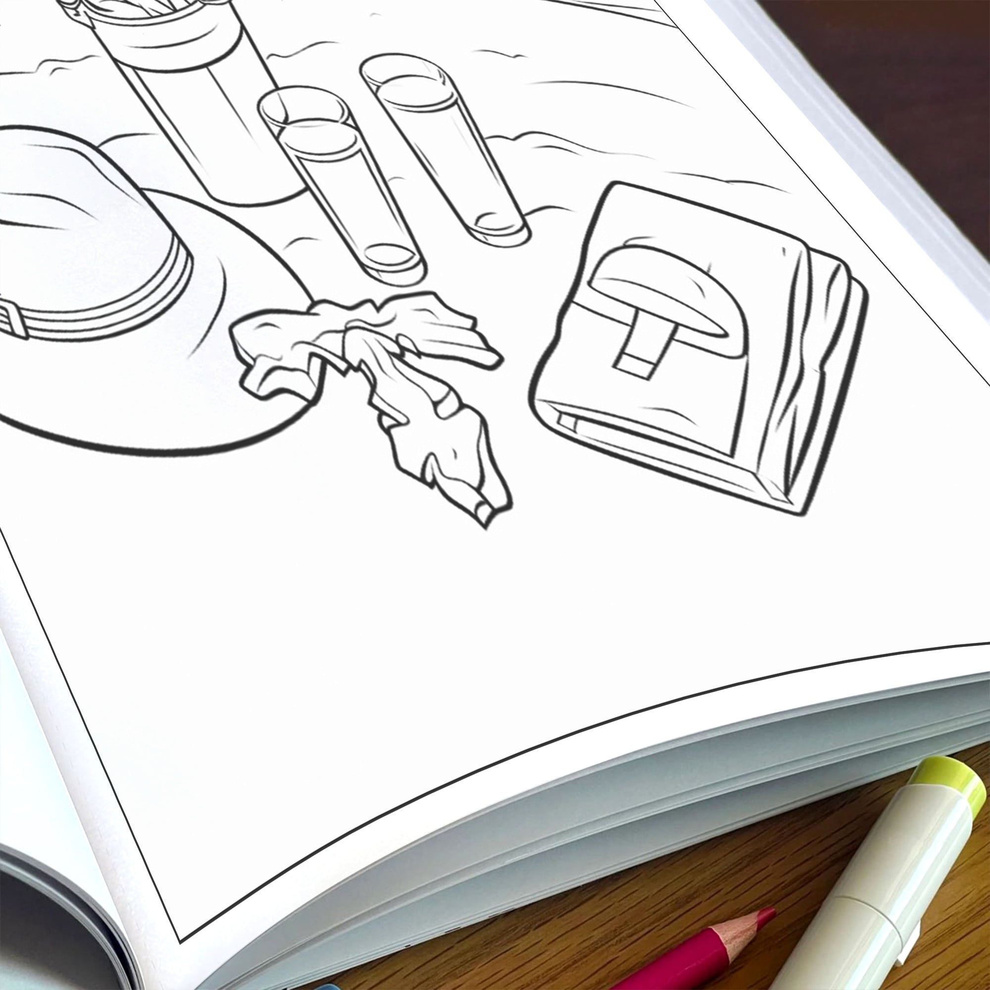 Hawaiian Sunshine Adventures Coloring Pages – 48 Tropical and Beach Scenes for Kids