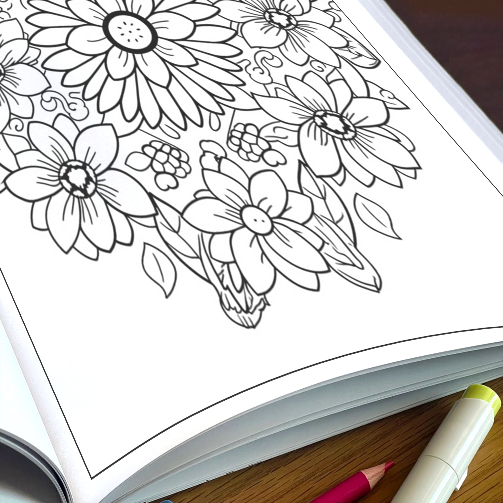 Mandala Bloom Coloring Pages – 48 Intricate Spring Designs for Adults