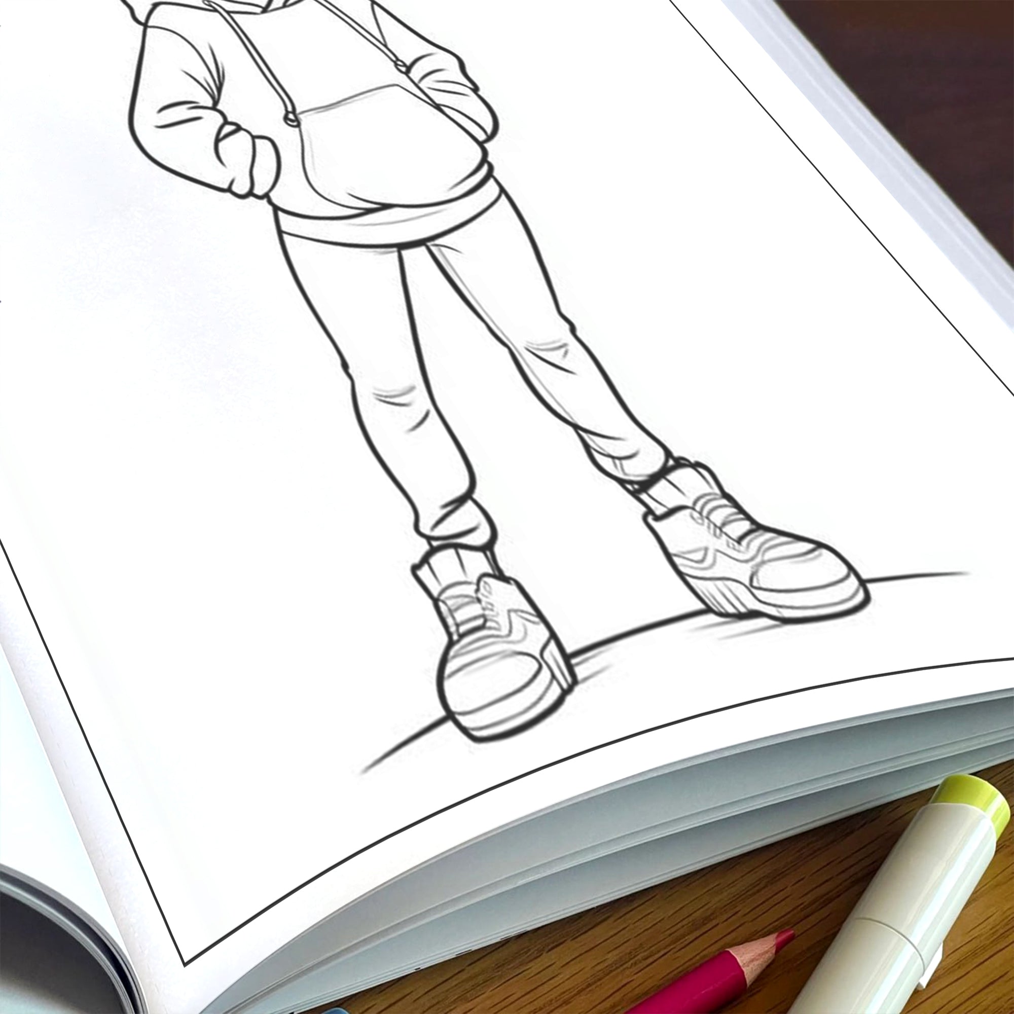 Bold & Braided Beauties – Black Girls Coloring Pages – 48 Pages – Empowering Hairstyles & Fashion – For Kids