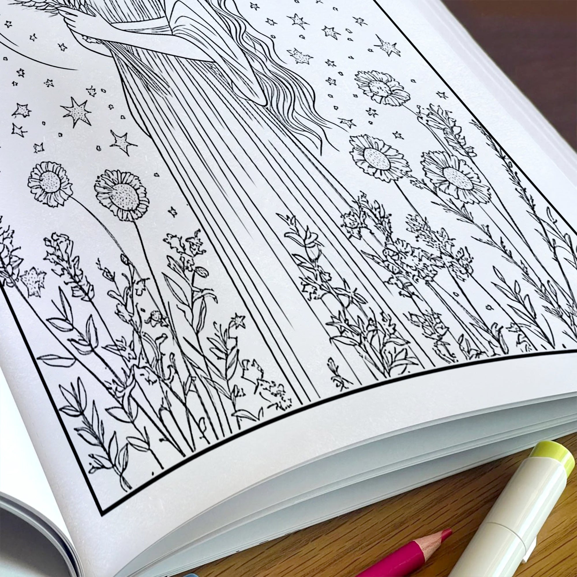 Zodiac Dreams Coloring Pages – 48 Pages – Horoscope-Inspired Designs for Adults