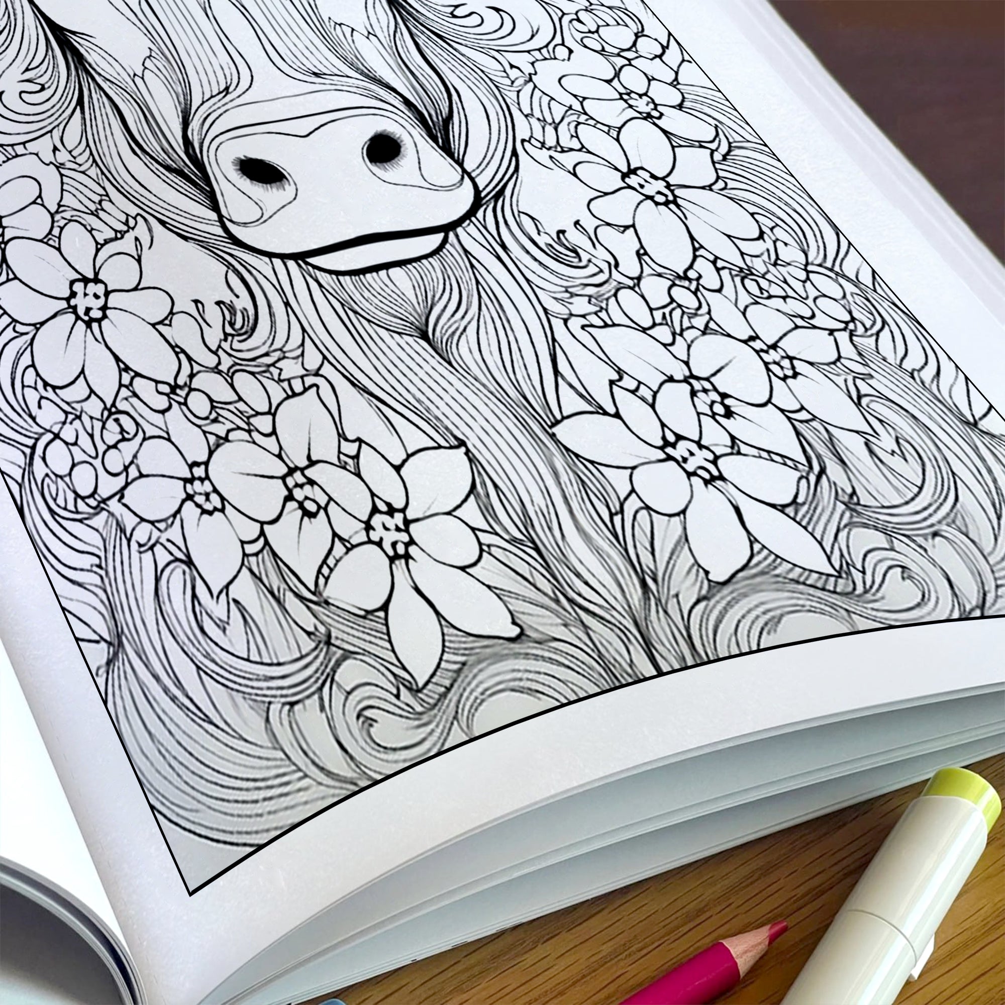 Mandala Farmyard Wonders Coloring Pages – 48 Country Animal Designs for Adults