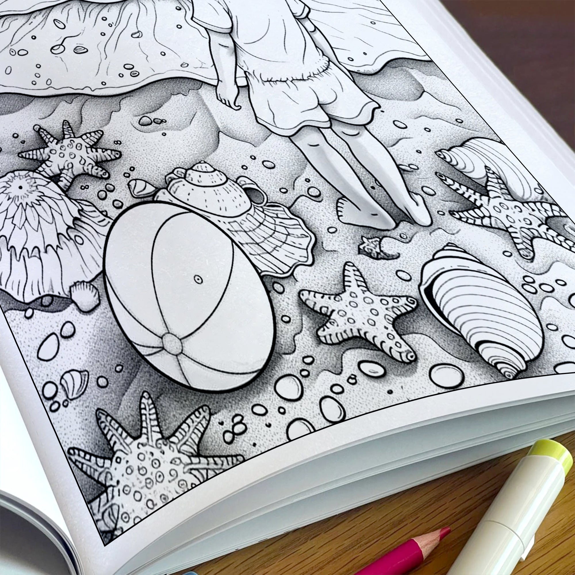 Aloha Adventures in Hawaii Coloring Pages – 48 Summer Fun Designs for Kids