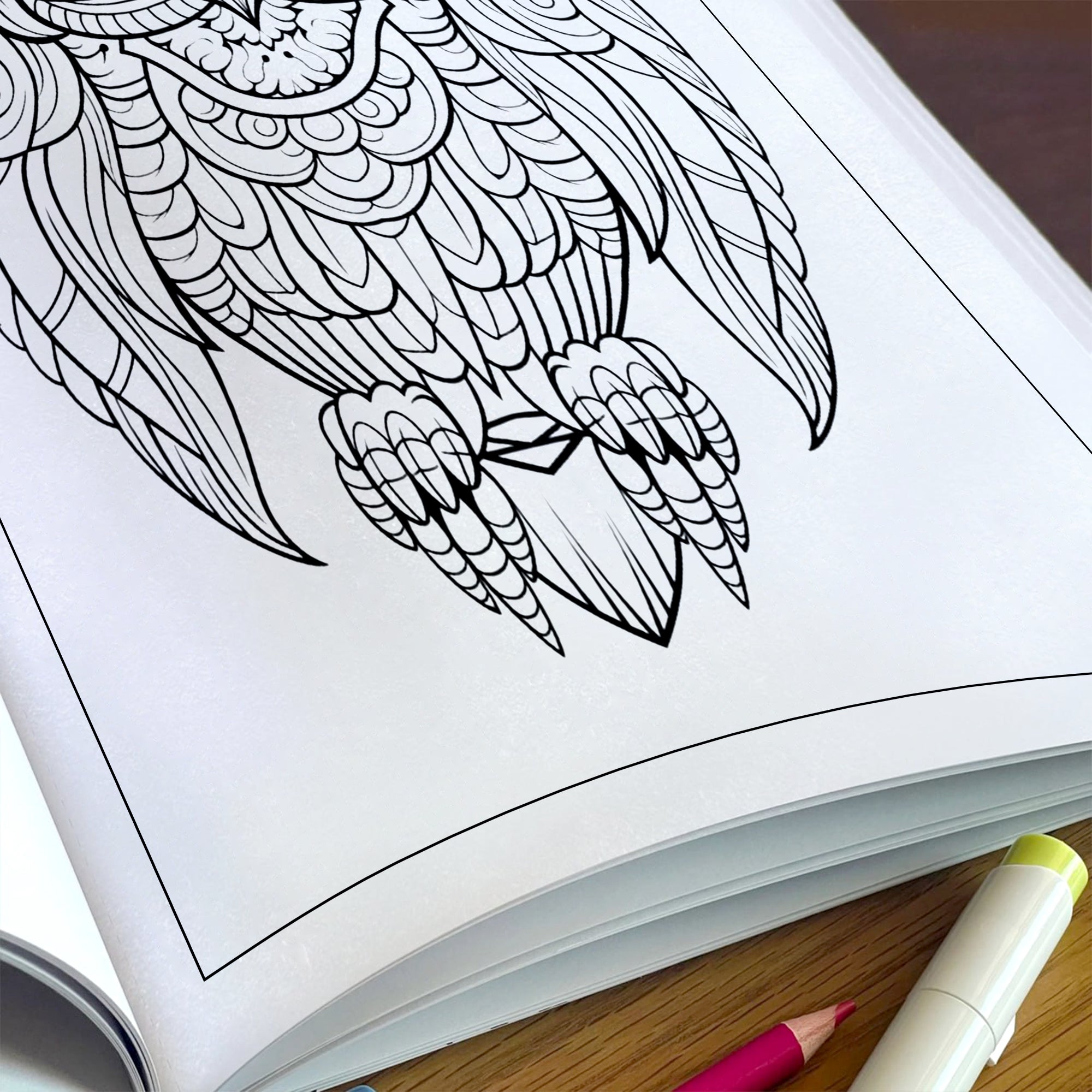 Mystic Owl Mandalas Coloring Pages – 48 Elegant Designs for Adults