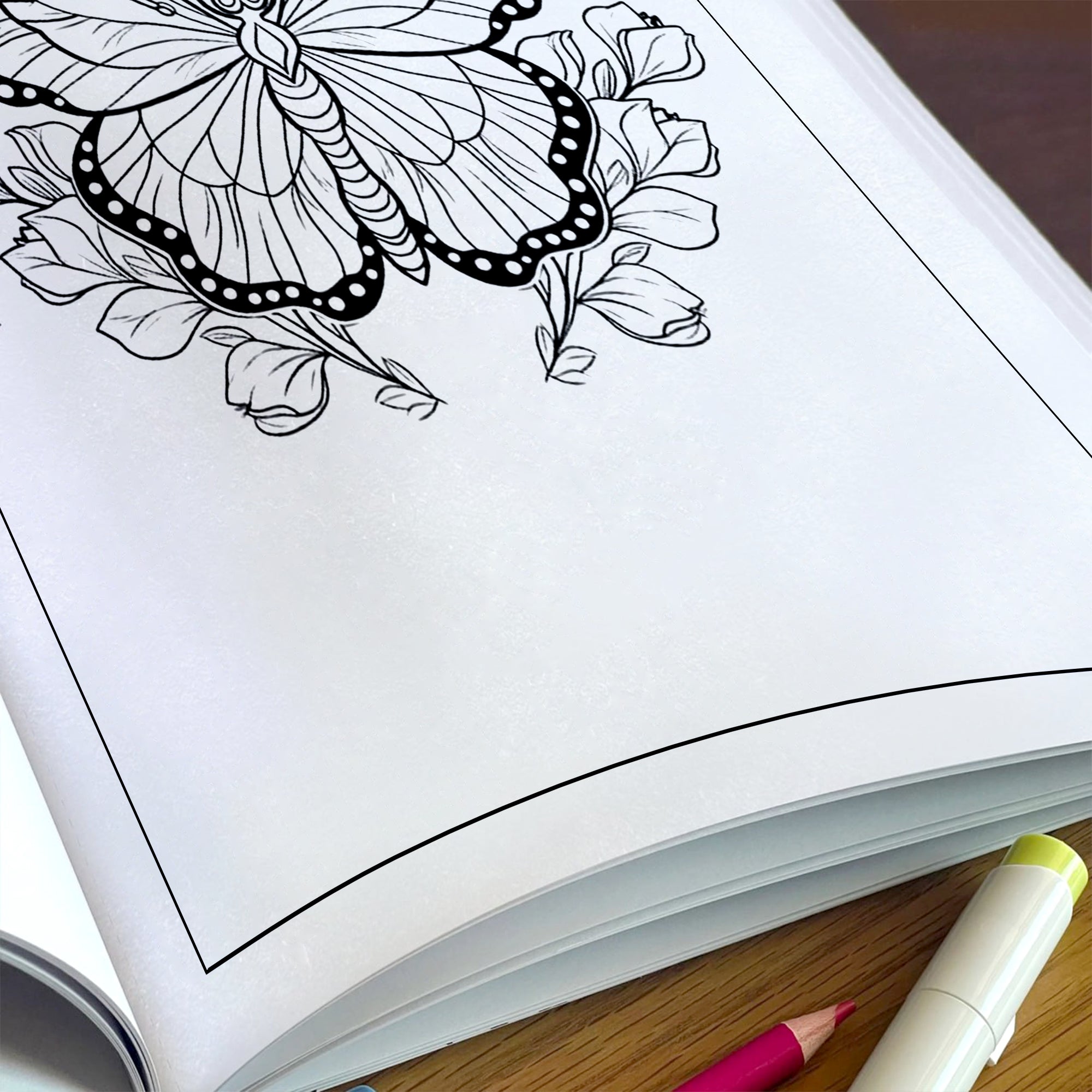 Butterfly Mandala Dreams Coloring Pages – 48 Elegant Nature-Inspired Designs for Adults