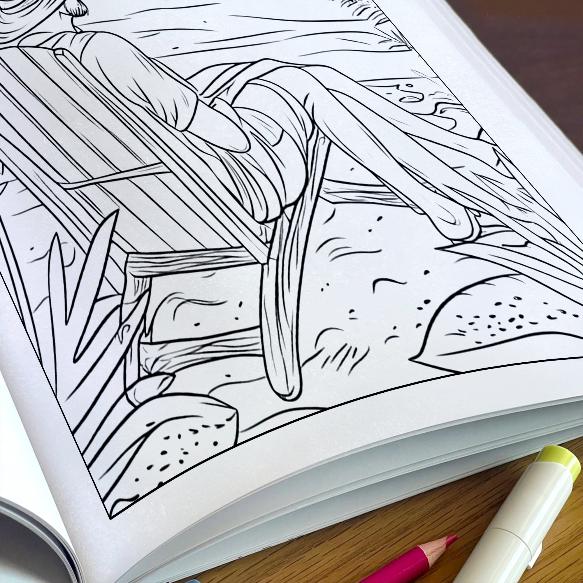 Hawaii Chill Vibes Coloring Pages – 48 Relaxing Summer Scenes for Adults