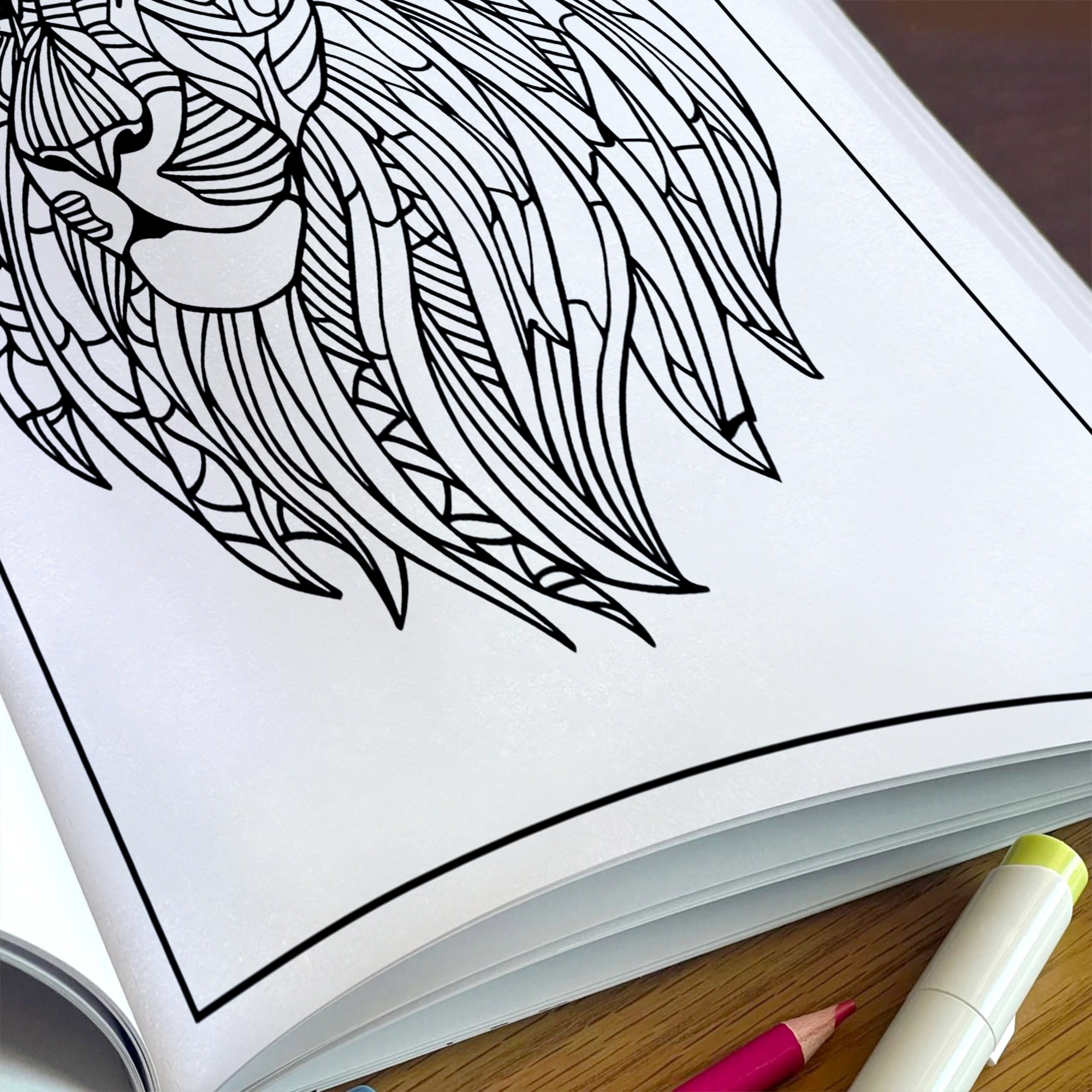 Wild Spirit Mandalas Coloring Pages – 48 Animal-Inspired Patterns for Adults
