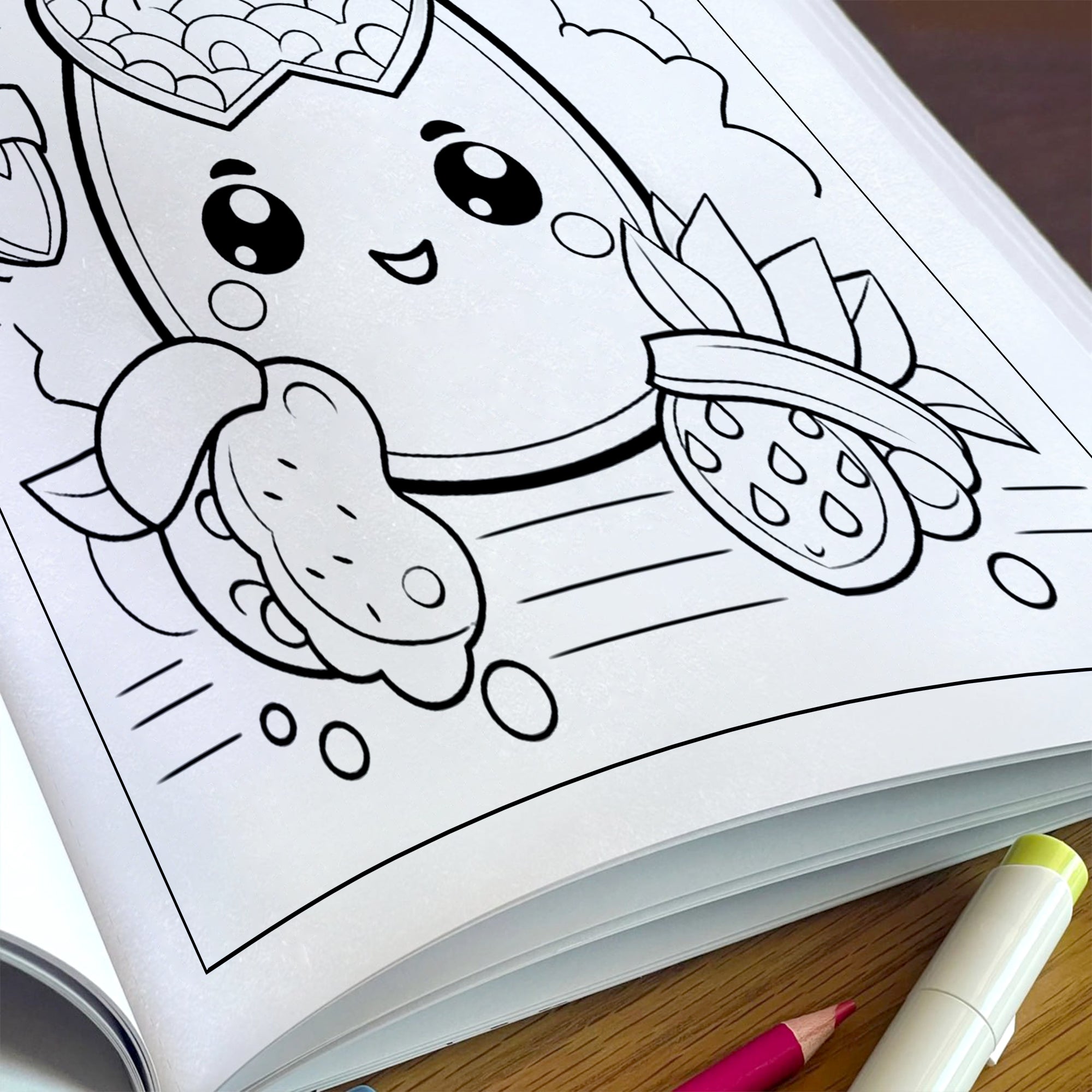 Pineapple Paradise Hawaii Coloring Pages – 48 Fun Summer Scenes for Kids