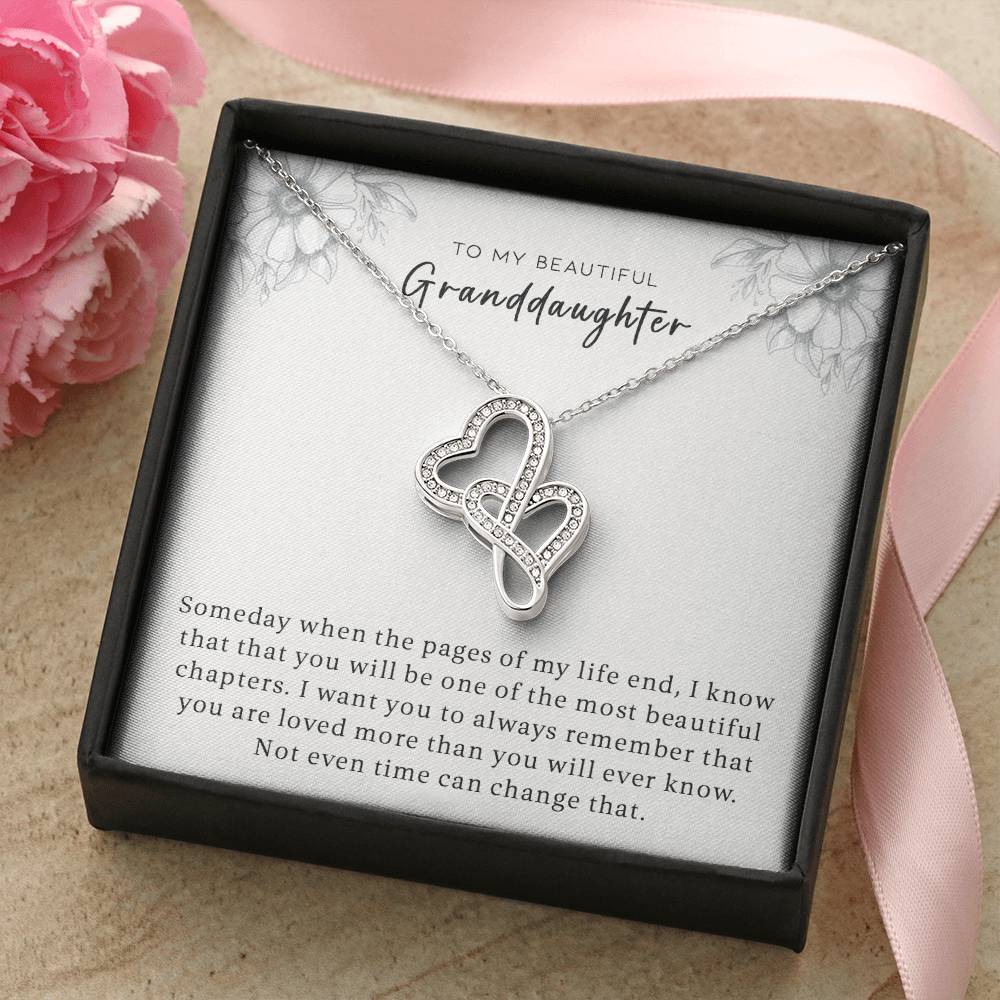 Pages Of My Life Double Heart Necklace 1 Double Hearts Necklace