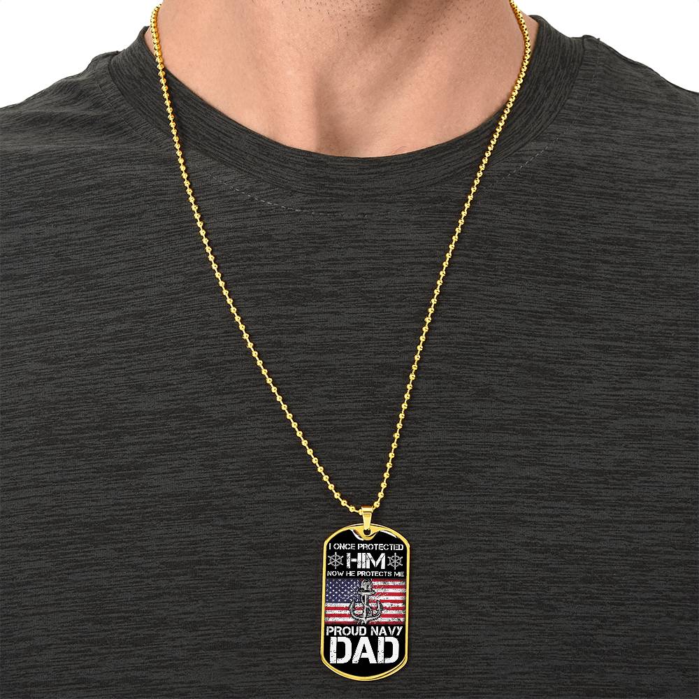 Military Necklace, Us Navy Necklace, Military Jewelry, Navy Necklace, Soldier Necklace, Us Navy, Navy Jewelry - Army Tag Necklace, Dog Tag Necklace