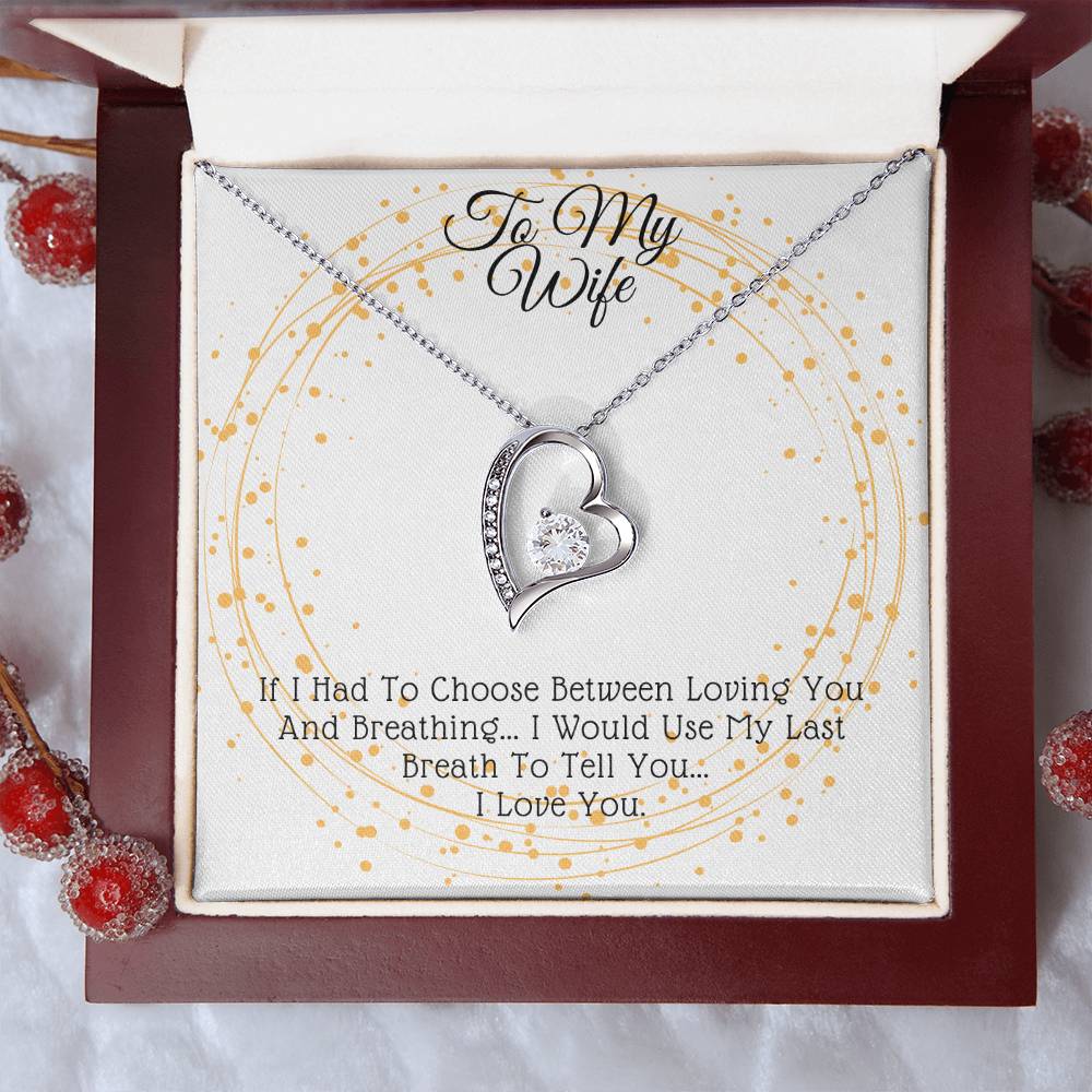 Forever Love Necklace Gift For Wife 1 Forever Love Necklace