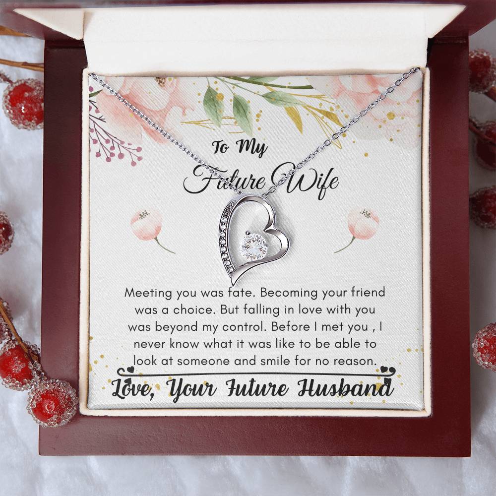Future Wife Smile For No Reason Necklace 1 Forever Love Necklace
