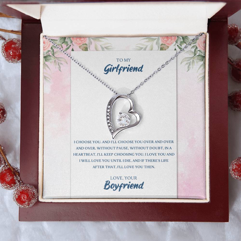 I Choose You Forever Love Necklace