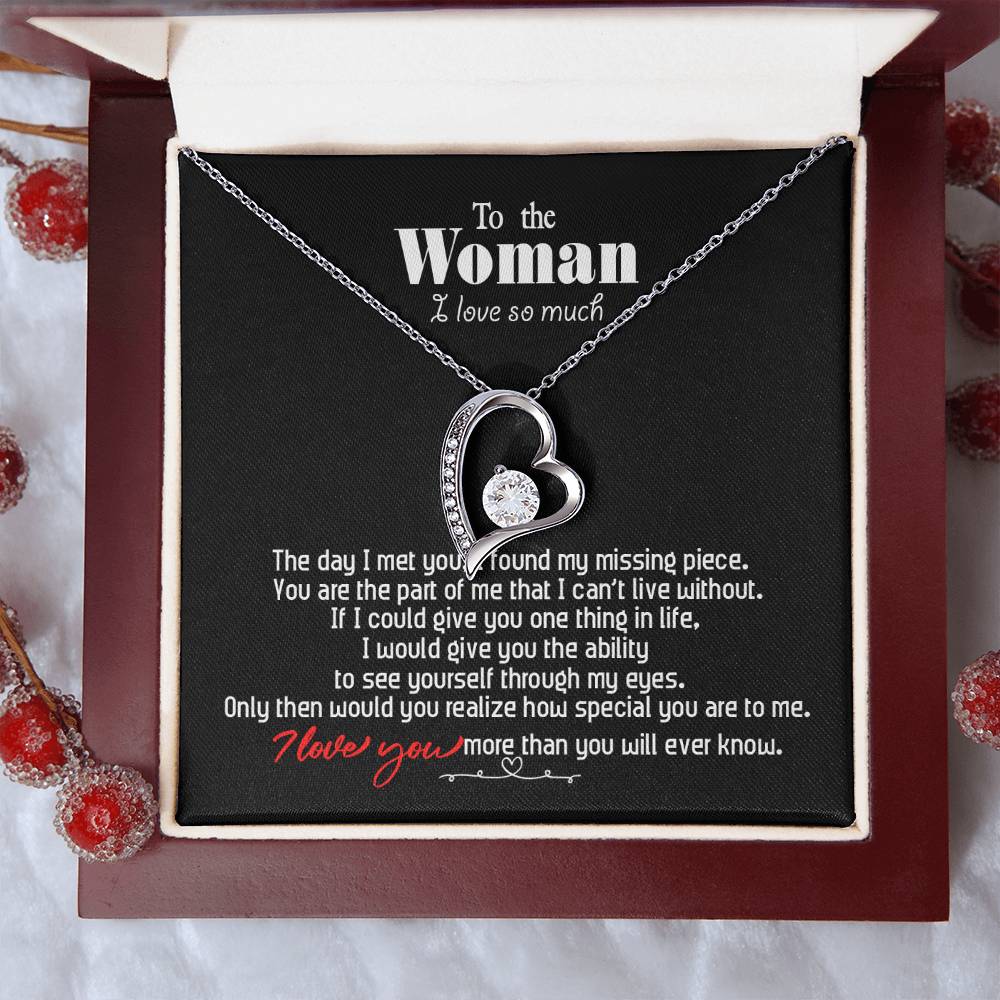 I Love You More Than You Will Ever Know - Forever Love Necklace Forever Love Necklace