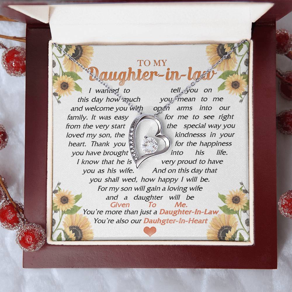 Our Daughterinheart 💓 Forever Love Necklace