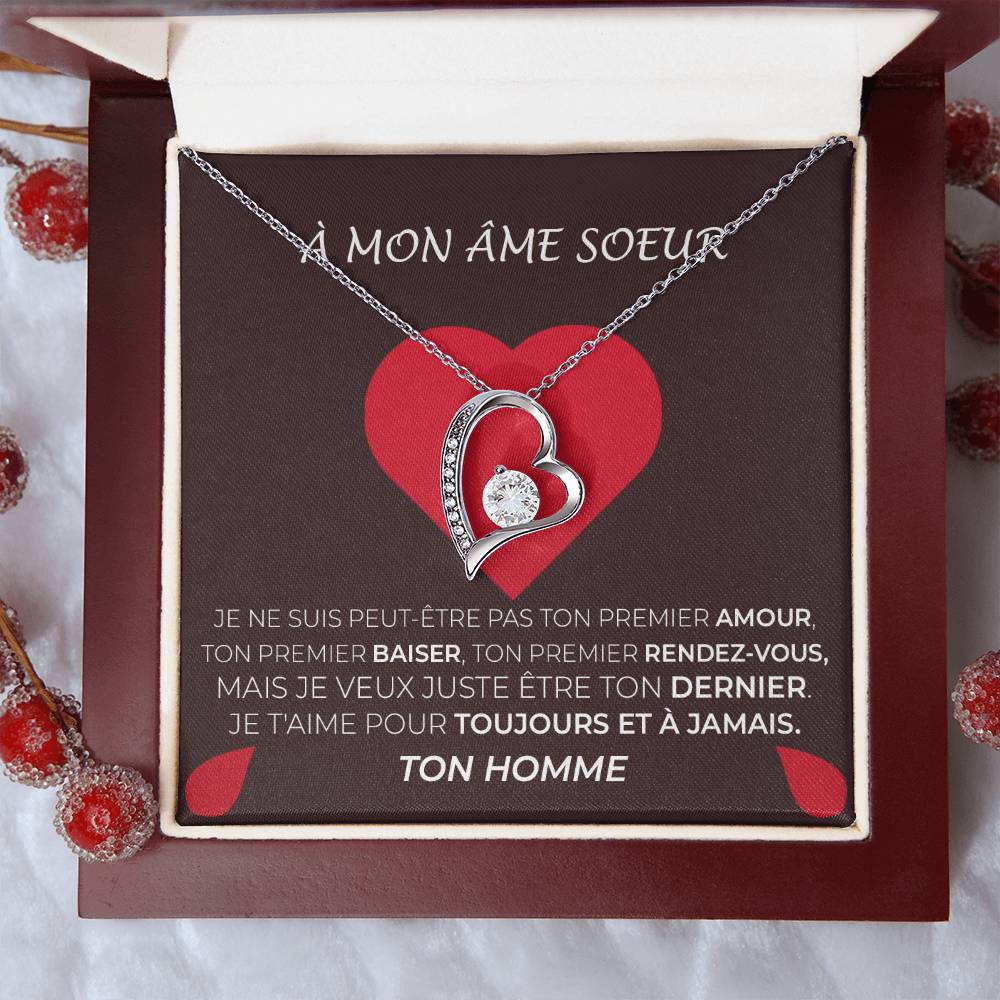I Just Want To Be Your Last Everything Forever Love Necklace