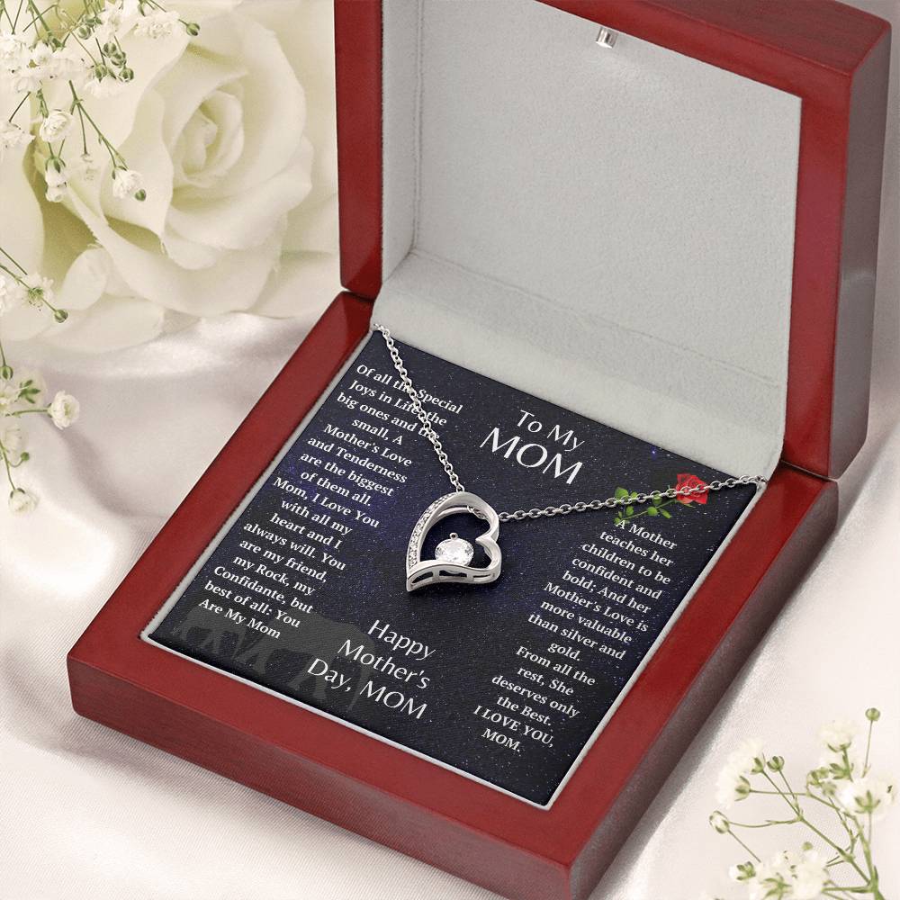 The Exquisitely Beautiful Forever Love Necklace The Ideal Mother's Day Gift Forever Love Necklace