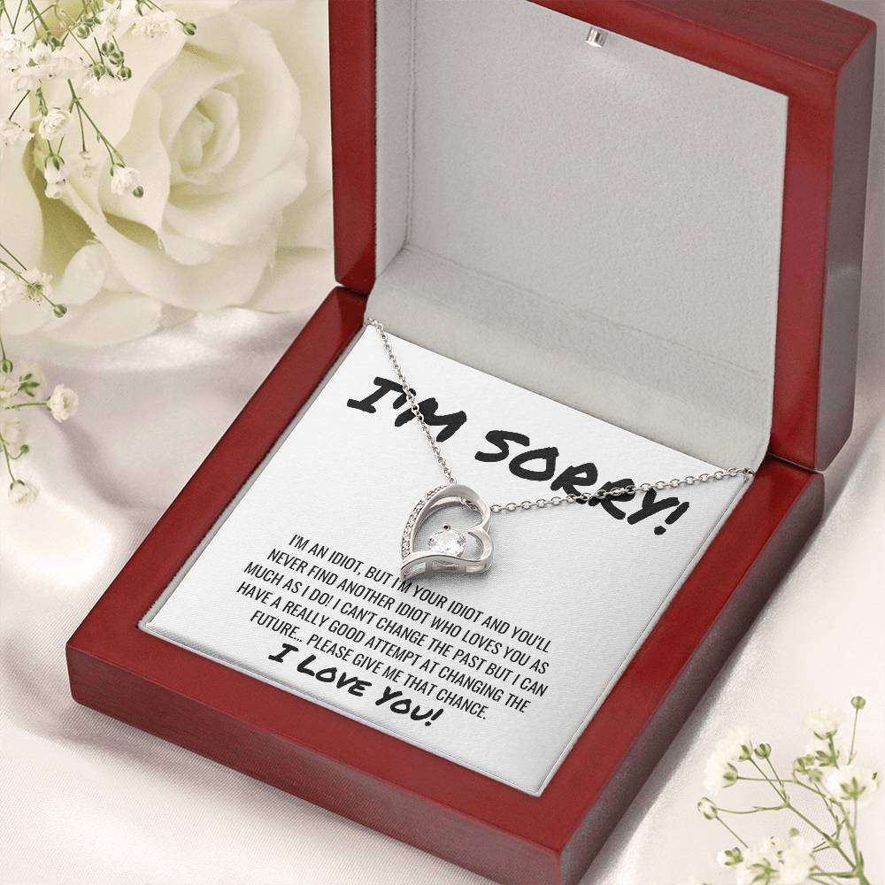 Sorry Apology 1 Forever Love Necklace