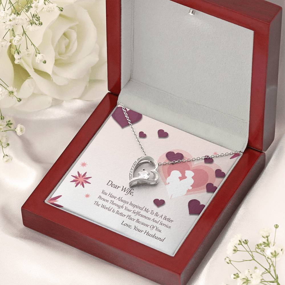 Gift For Wife Always Inspired Me Necklace 1 Forever Love Necklace