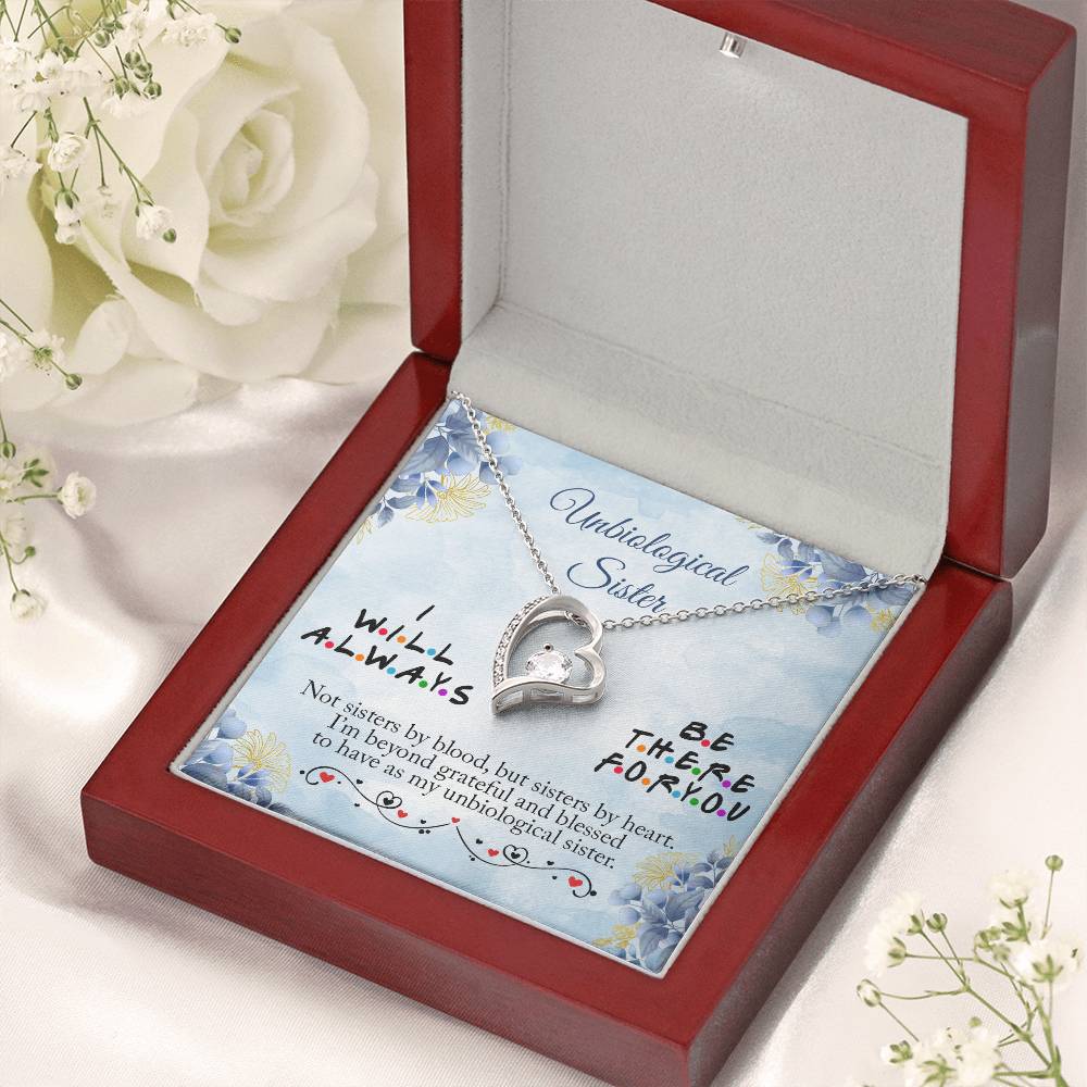 Bestie Unbiological Sister Necklace Naomi Had Ruth To My Unbiological Sister Sisters In Christ Jewelrybestie Forever Love Necklace