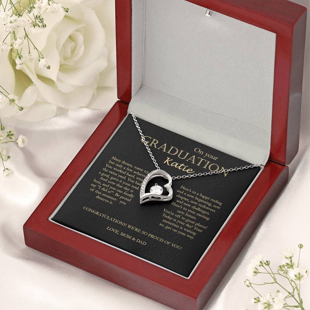 On Your Graduation Katie Forever Necklace 1 Forever Love Necklace