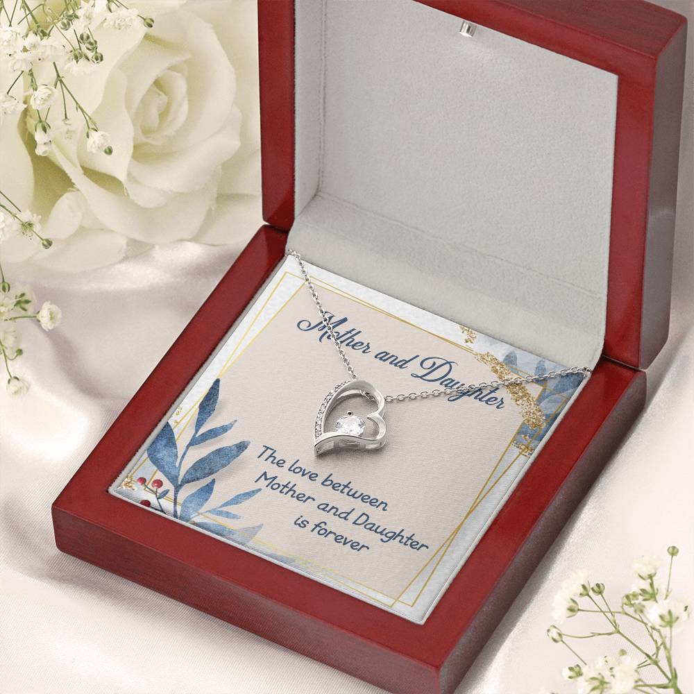 Mother Daughter Necklacemother Daughter Jewelry Mother Necklace Gifts Mom Daughter Forever Love Necklace Necklace For Mom From Forever Love Necklace