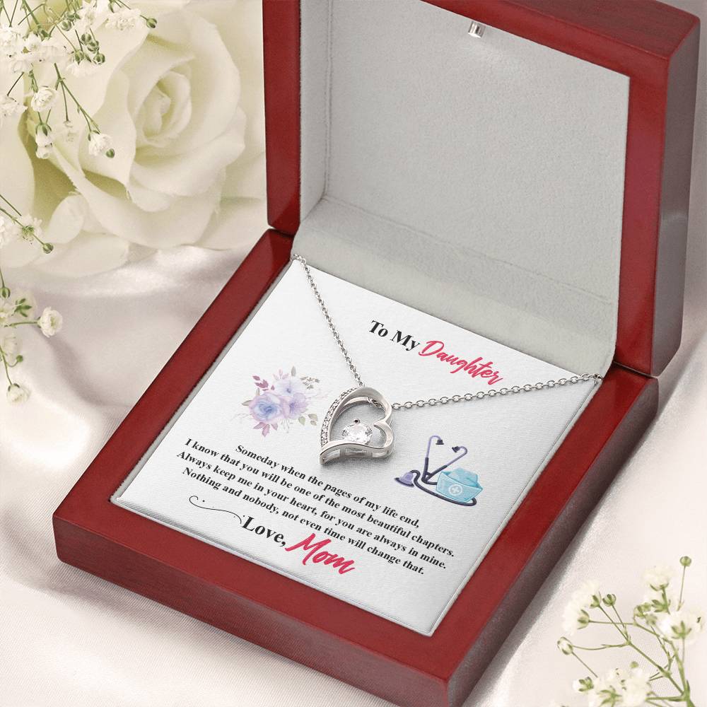 Nurse Daughter Forever Love Necklace