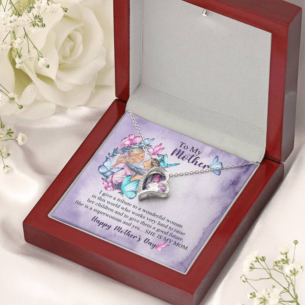Mother's Day Necklace Forever Love Necklace