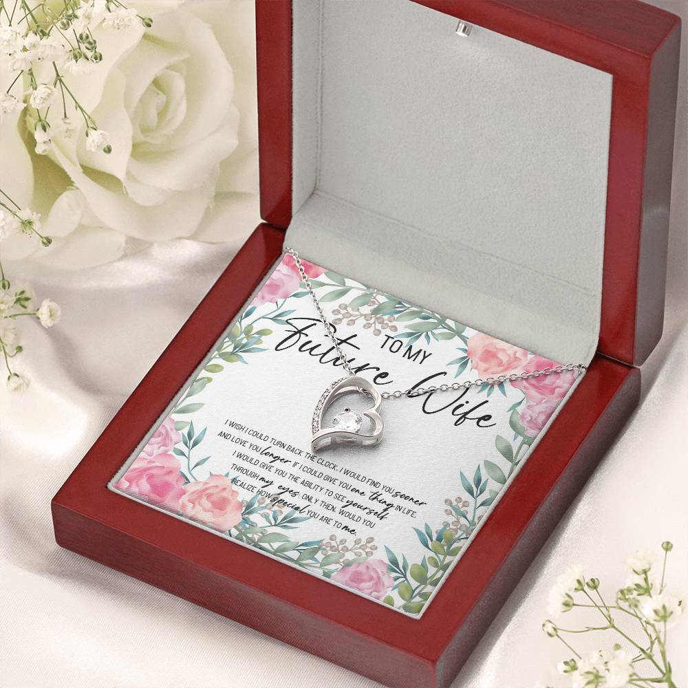 My Future Wife Necklace Gift To My Wife Necklace Customize Future Wife Necklace Necklace For Wife Necklace Gift For Wifewife Forever Love Necklace