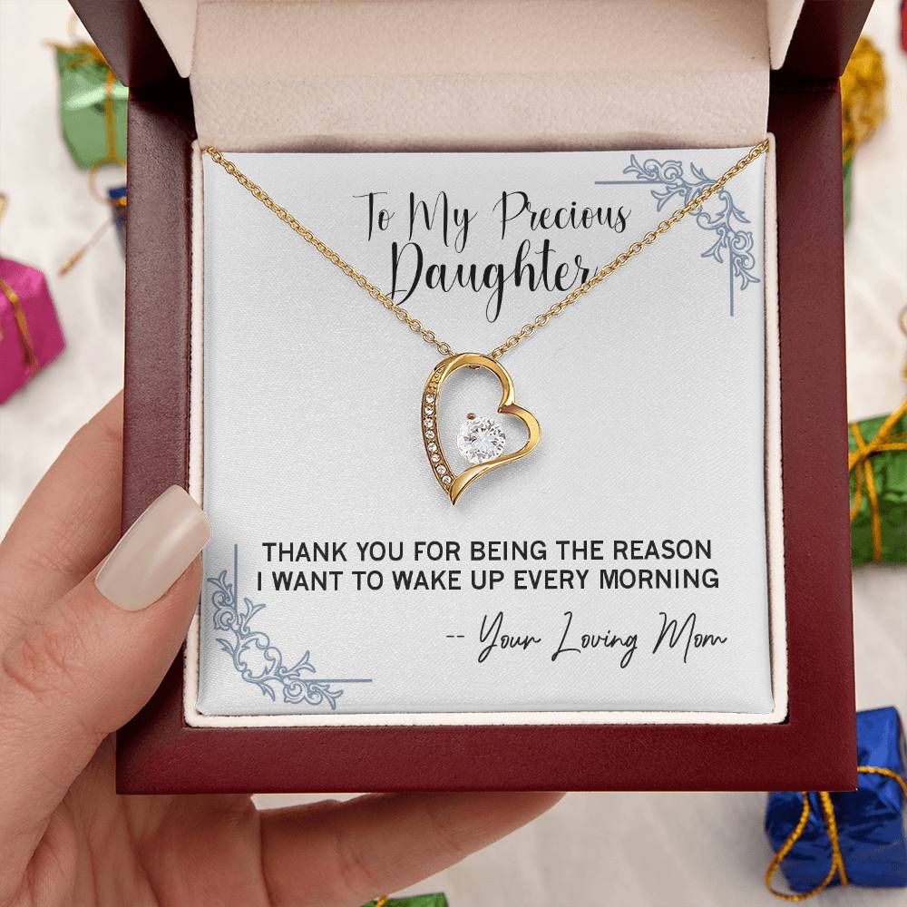 Precious Daughter Necklace Forever Love Necklace