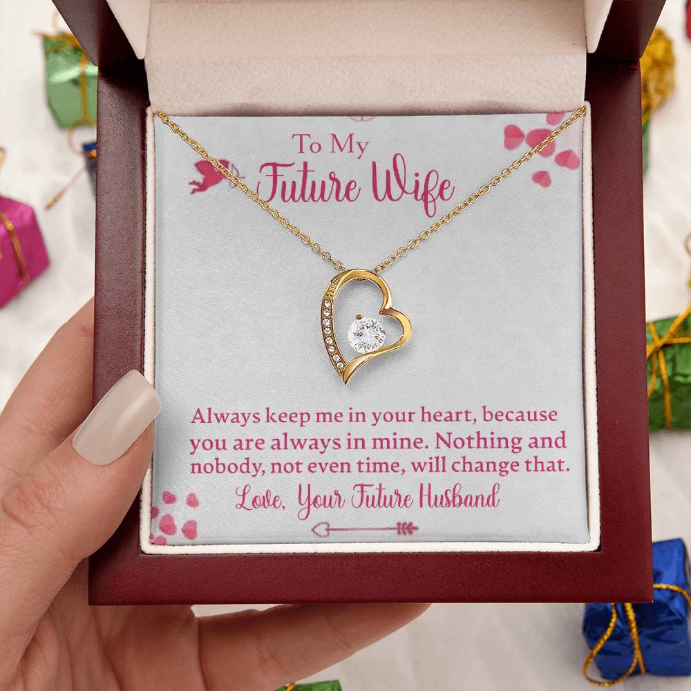 To My Future Wife Love Your Future Husband 925 Sterling Silver Pendant 1 Forever Love Necklace
