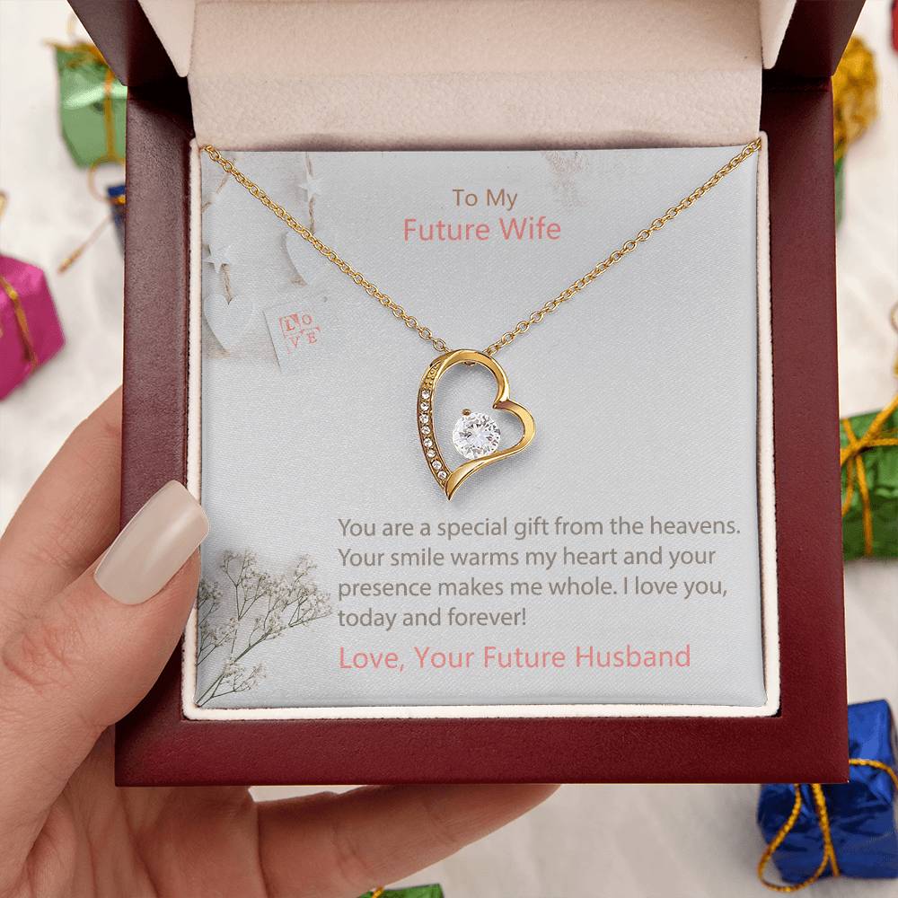 My Future Wife Necklace Best Gift For Bride From Groom 1 Forever Love Necklace